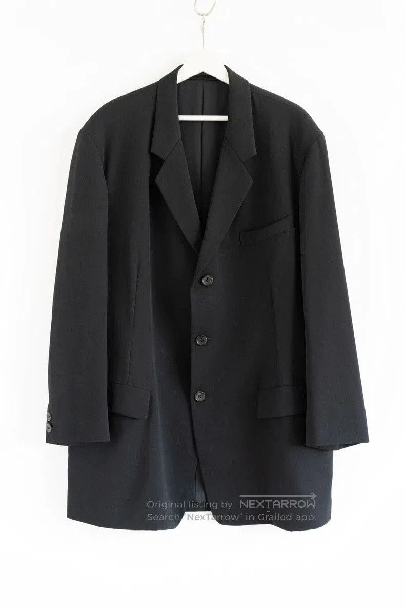 Yohji Yamamoto Yohji Yamamoto 92aw Oversized Blazer. Size US S / EU 44-46 / 1 - 1 Thumbnail