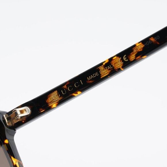 Gucci Gucci GG1038S 002 Sunglasses Havana Aviator Frame, Brown Size ONE SIZE - 7 Thumbnail