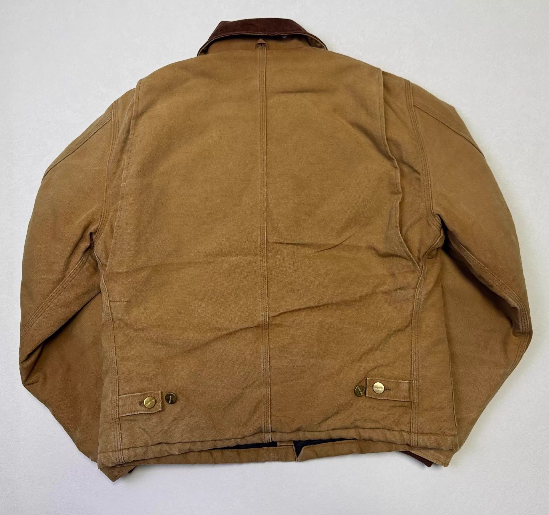 Carhartt Vintage Carhartt J02 Brown 40/M Jacket Size US M / EU 48-50 / 2 - 4 Thumbnail
