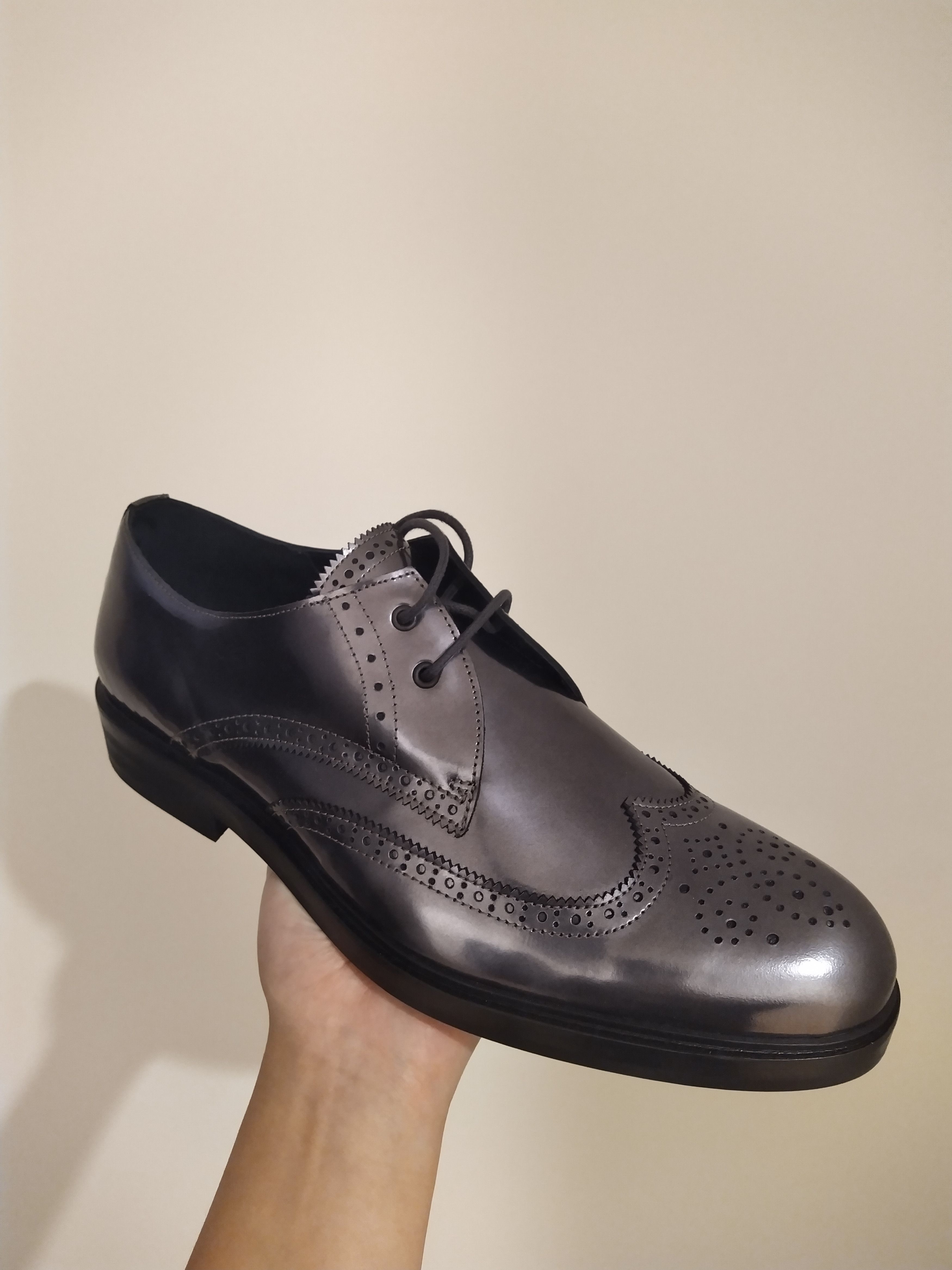 Pierre Hardy Pierre Hardy Metallic-Leather Oxford Size US 10 / EU 43 - 1 Thumbnail