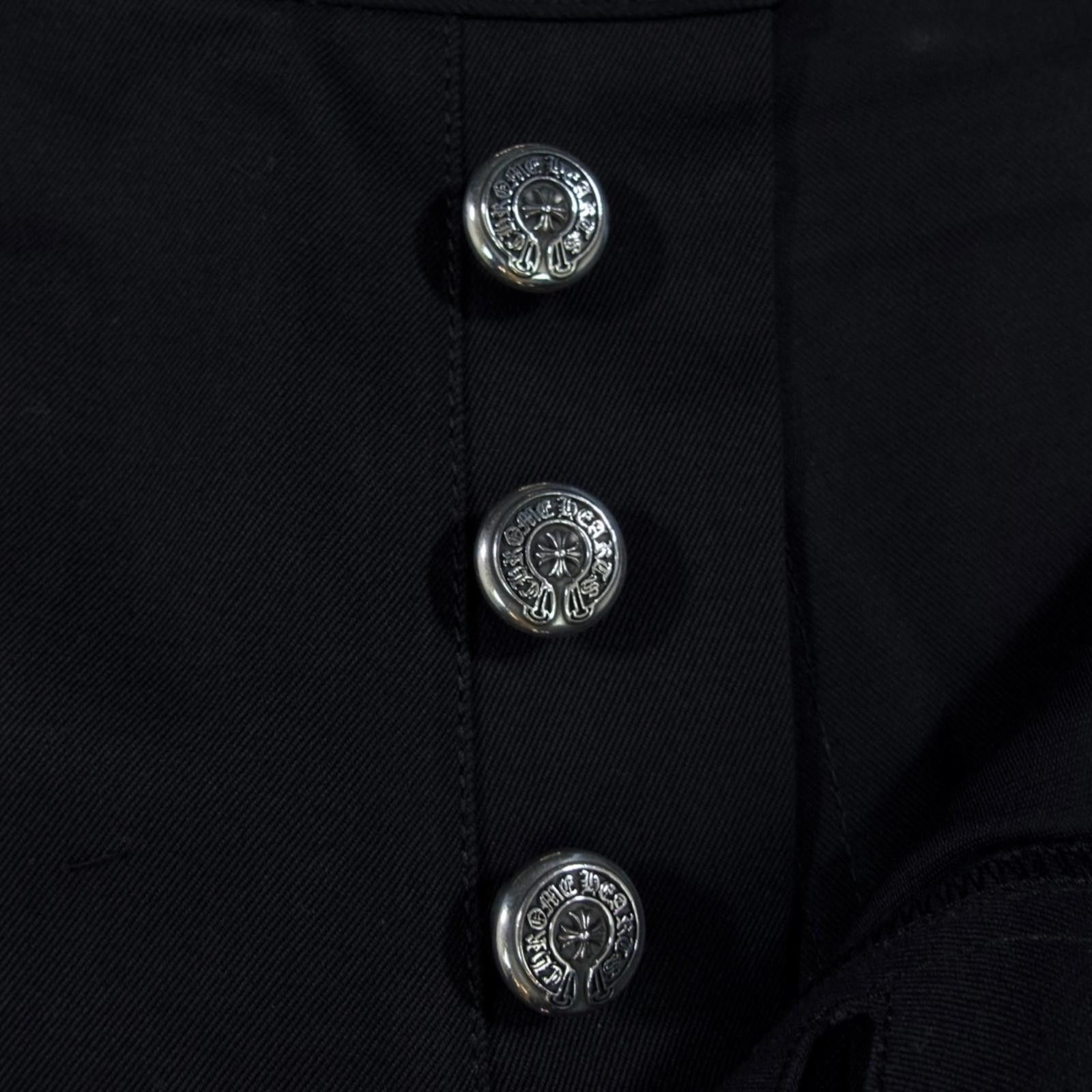 Chrome Hearts Chrome Hearts Double Knee Chino Pants in Black Size US 38 / EU 54 - 6 Thumbnail