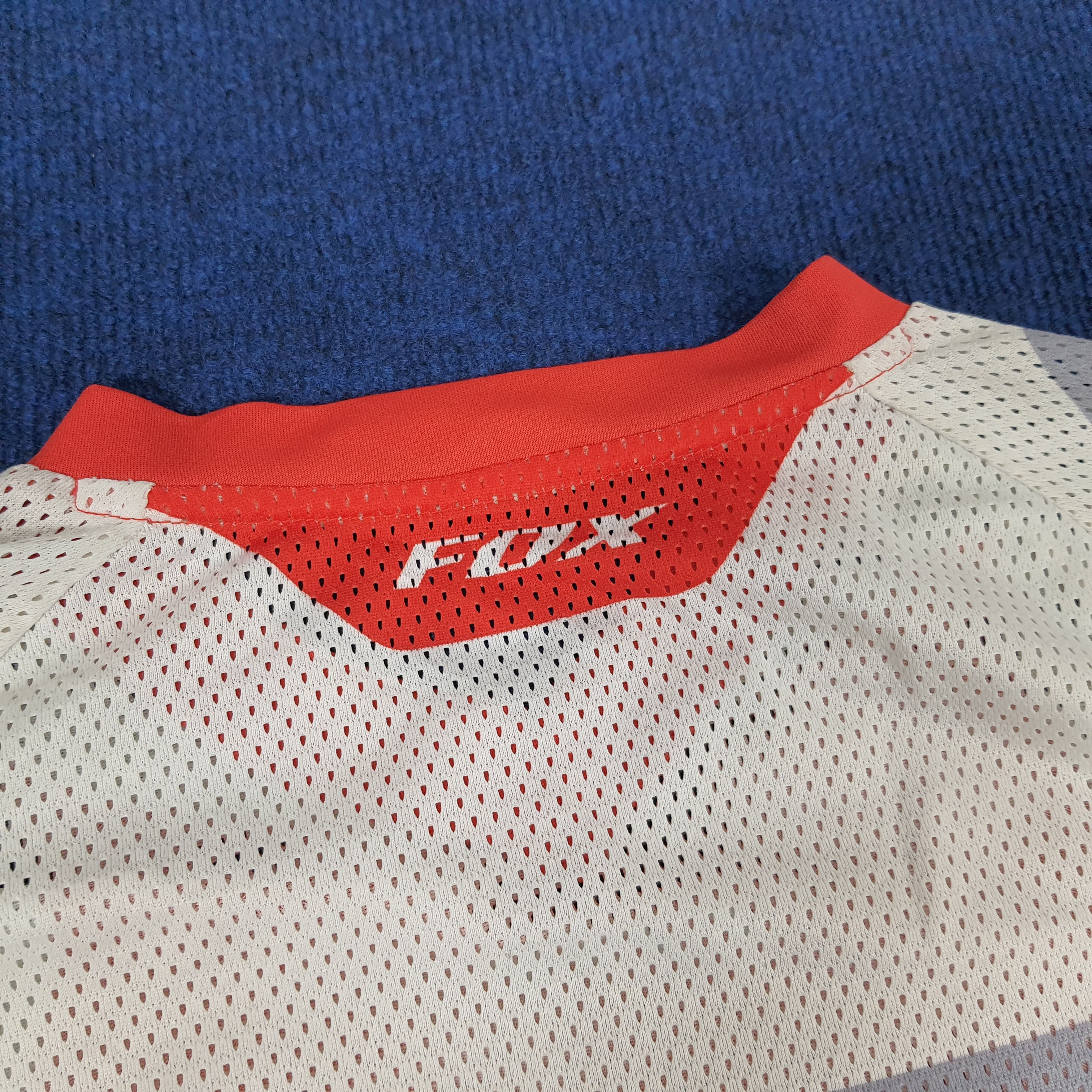 Fox Racing × Vintage Vintage Fox Racing Motor Cross Sports Long Sleeve Jersey Size US L / EU 52-54 / 3 - 4 Thumbnail