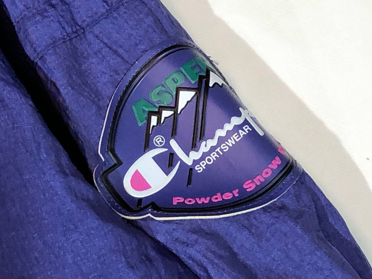 Champion Champion Vintage 80s Snowboarding Anorak High Tech Size US XL / EU 56 / 4 - 6 Thumbnail