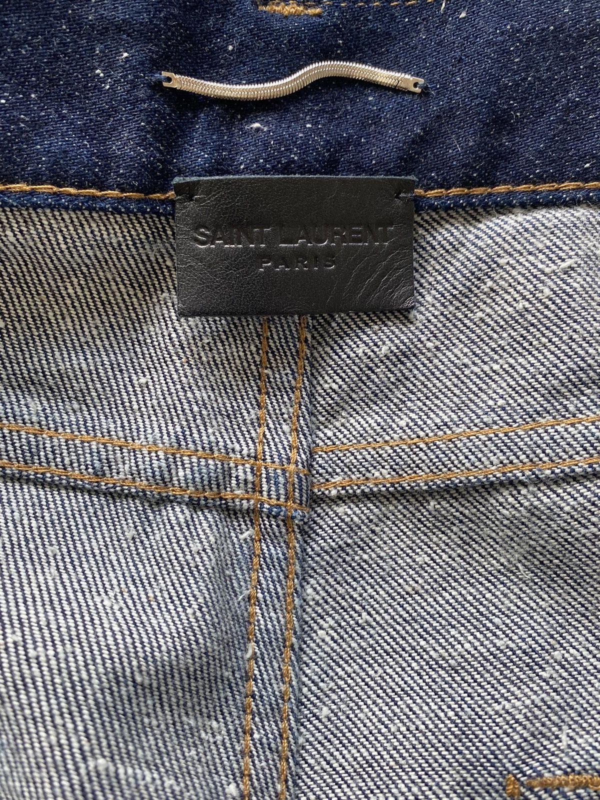 Saint Laurent Paris Etienne Speckled Denim Size US 30 / EU 46 - 10 Thumbnail