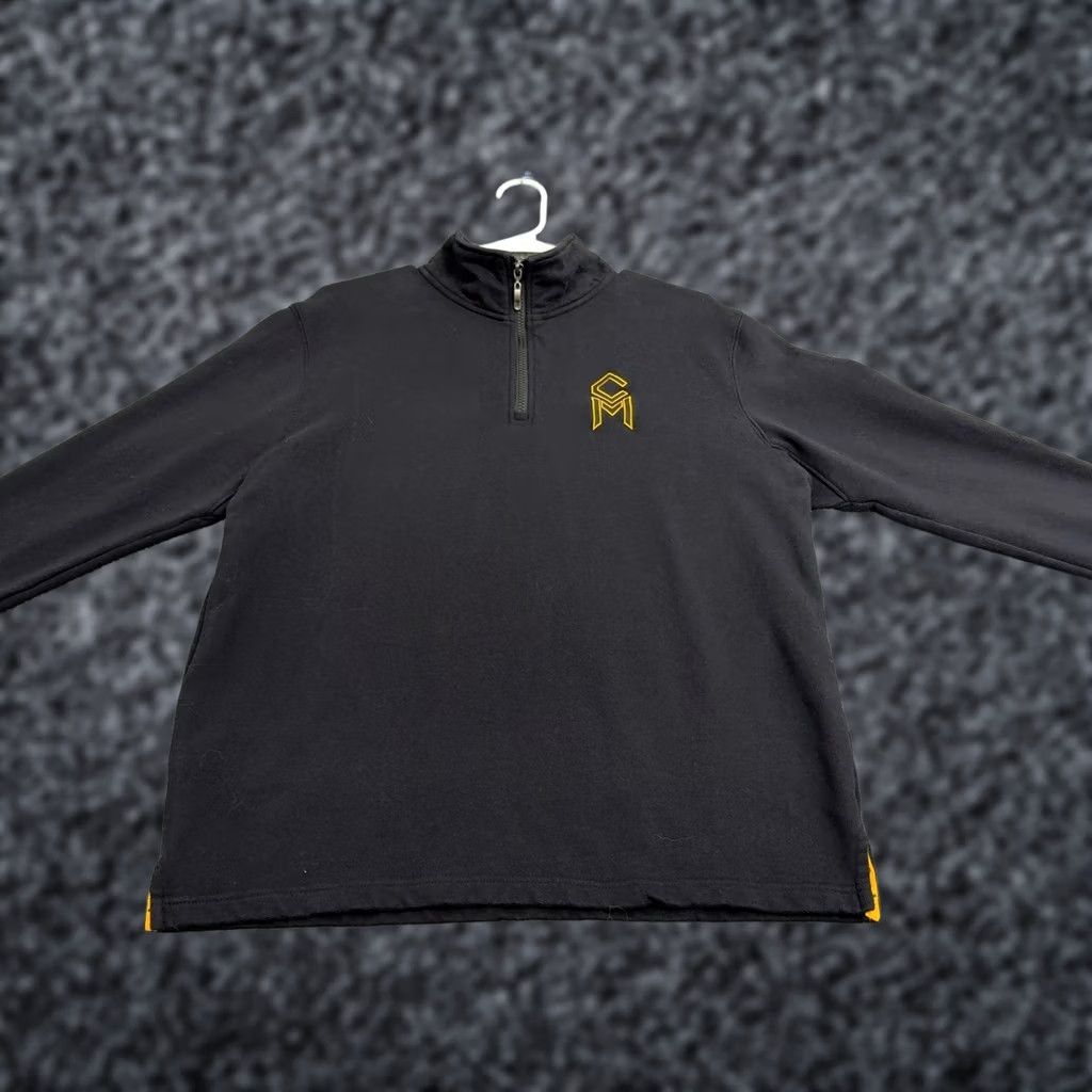 Vintage The Black Dog Sweatshirt Mens XS Black Quarter Zip Mock Neck Casual Sporty Size US XS / EU 42 / 0 - 1 Thumbnail