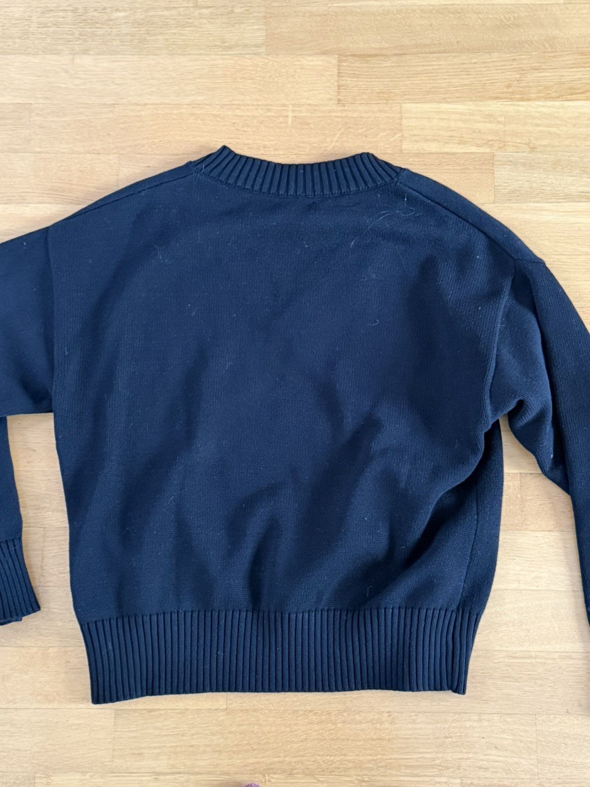 AMI Ami v neck knit Size US L / EU 52-54 / 3 - 3 Thumbnail