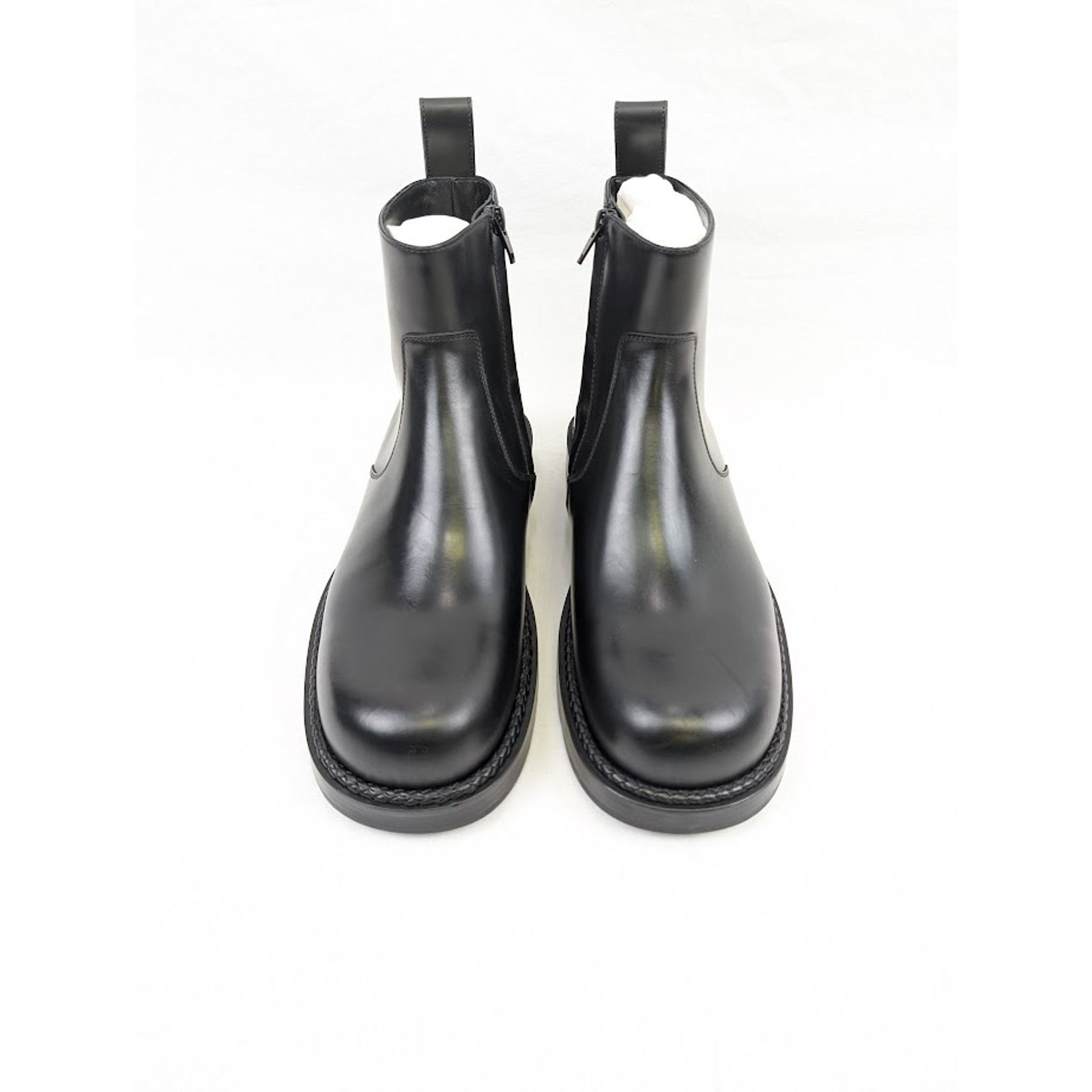 Bottega Veneta o1rshd1 Calf Classic Strut Ankle Boots in Black Size US 8 / EU 41 - 15 Thumbnail