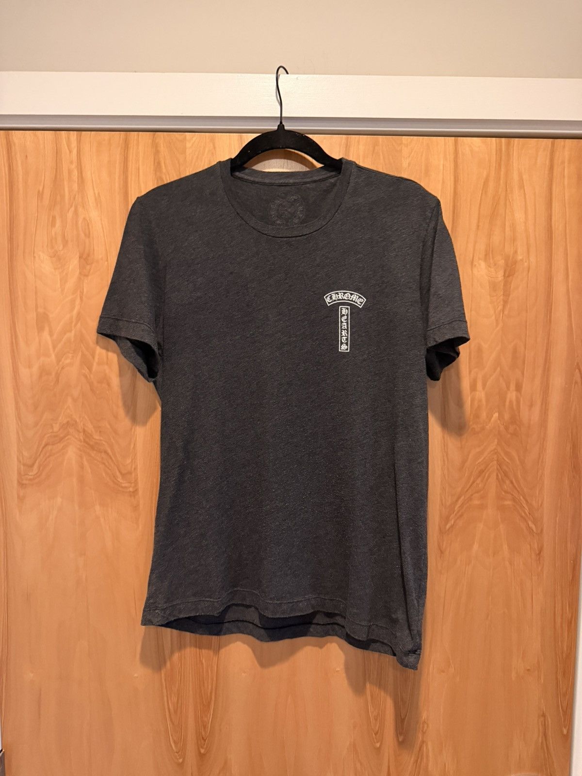 Chrome Hearts Chrome Hearts Dark Heather Grey T Bar Soft T Shirt Medium Size US M / EU 48-50 / 2 - 1 Thumbnail