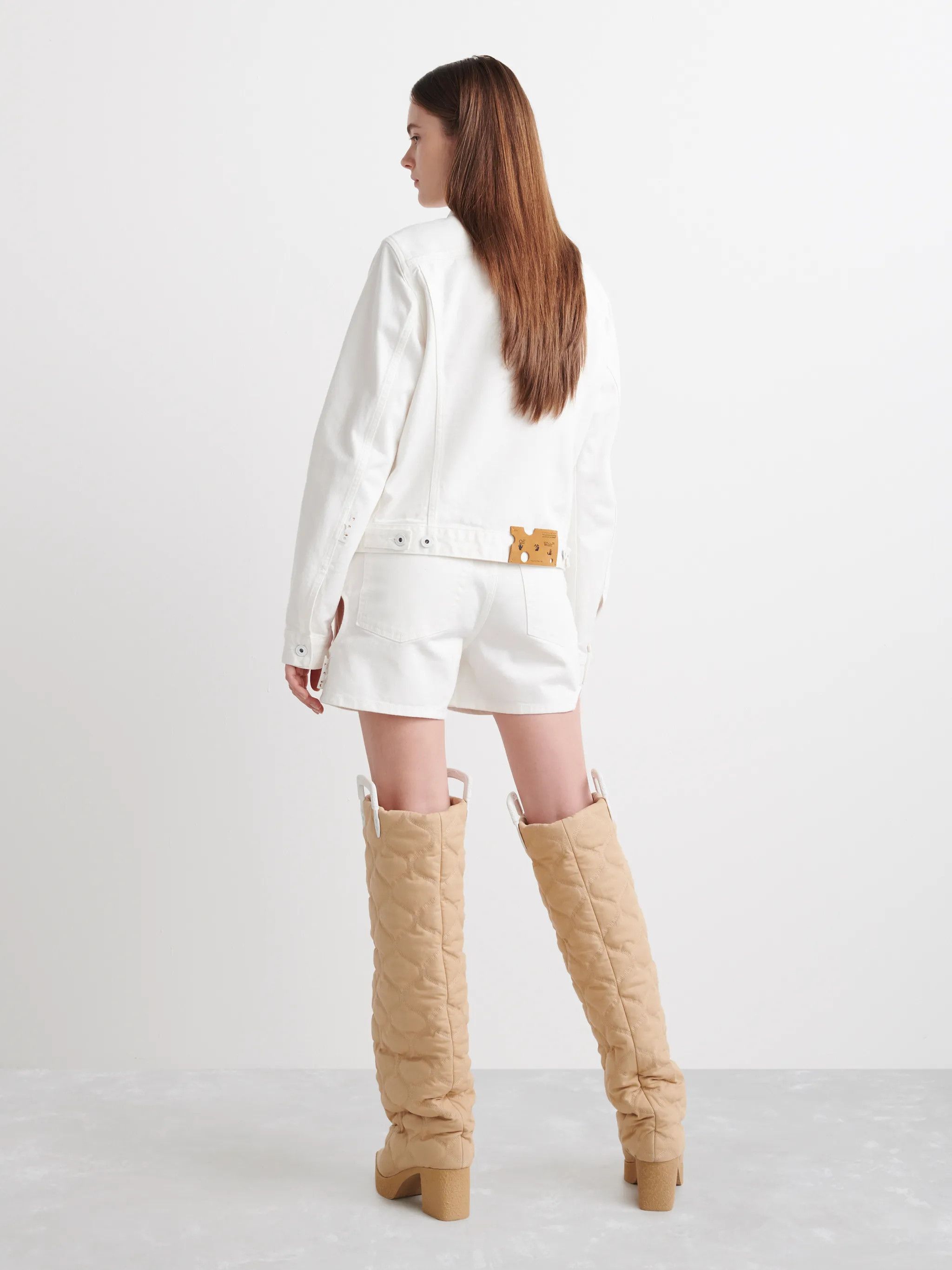 Off-White Off-White Meteor Regular Jacket - White Size M / US 6-8 / IT 42-44 - 4 Thumbnail