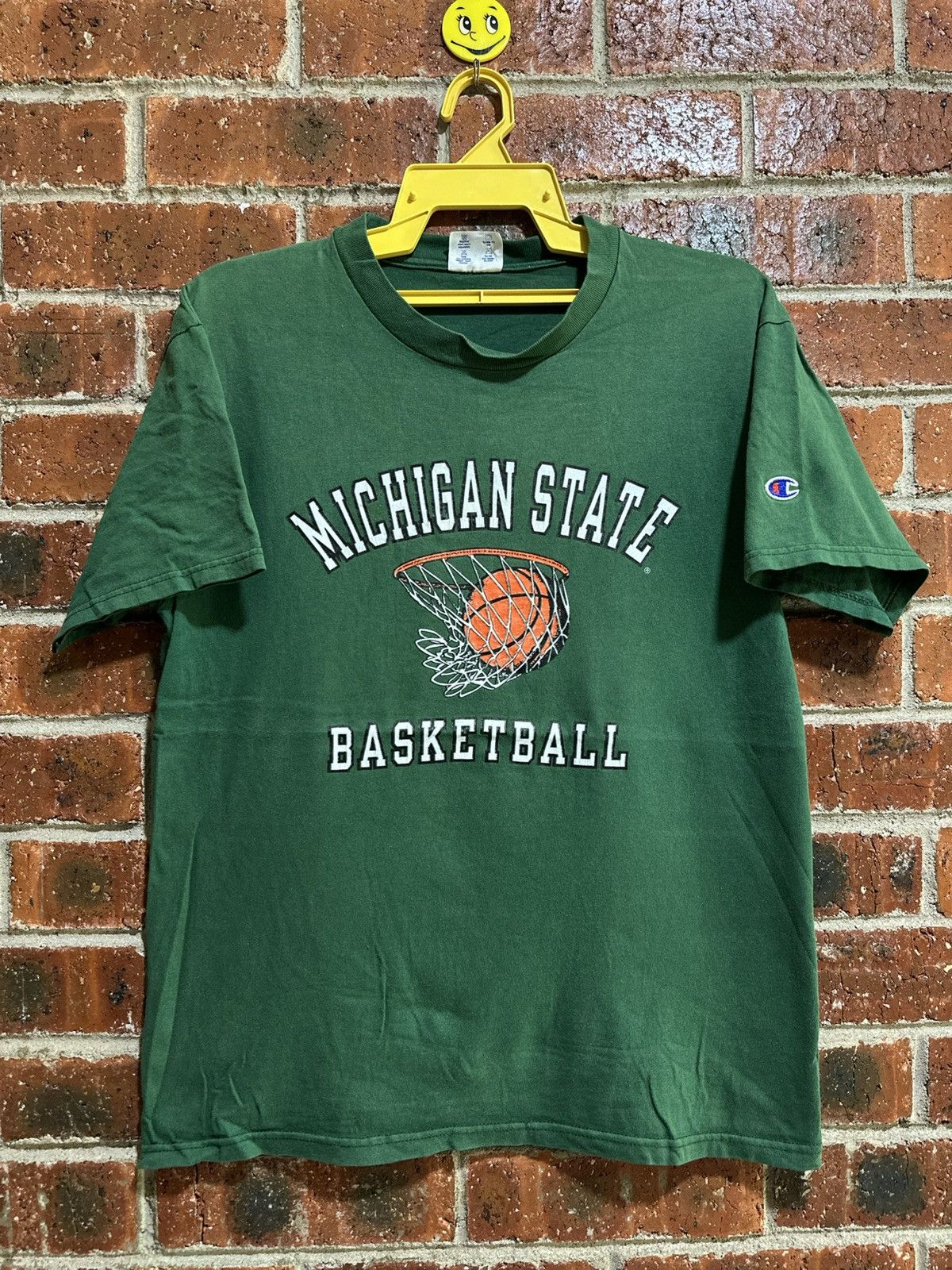 Champion × NBA × Vintage Vintage Champion X Michigan State Nba Faded Tee Size US M / EU 48-50 / 2 - 1 Thumbnail