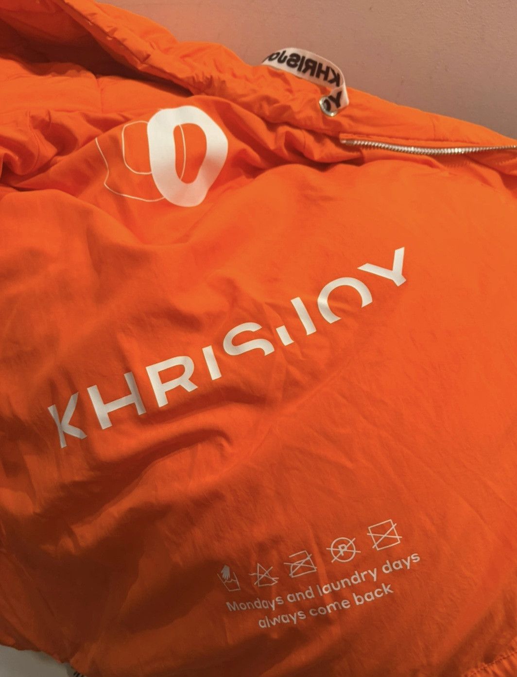 Khrisjoy Khrisjoy Oversized Down Puffer Jacket Bright Orange Size S / US 4 / IT 40 - 8 Thumbnail