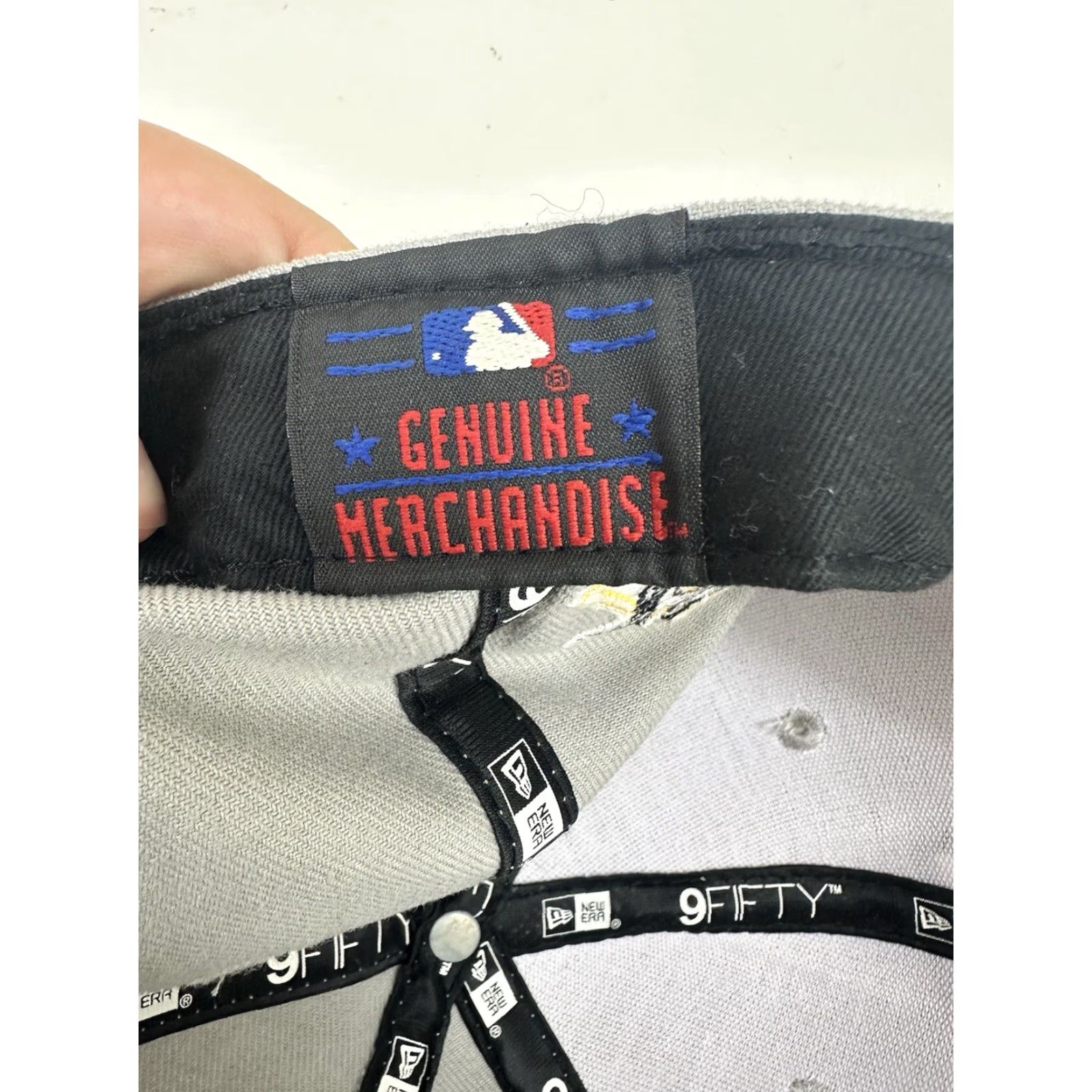 New Era New Era Pittsburgh Pirates MLB Hat Snapback Gray Canvas One Size Men Adjustable Breathable Lightweight casual, sport Classic - Flatbrim Size ONE SIZE - 7 Thumbnail