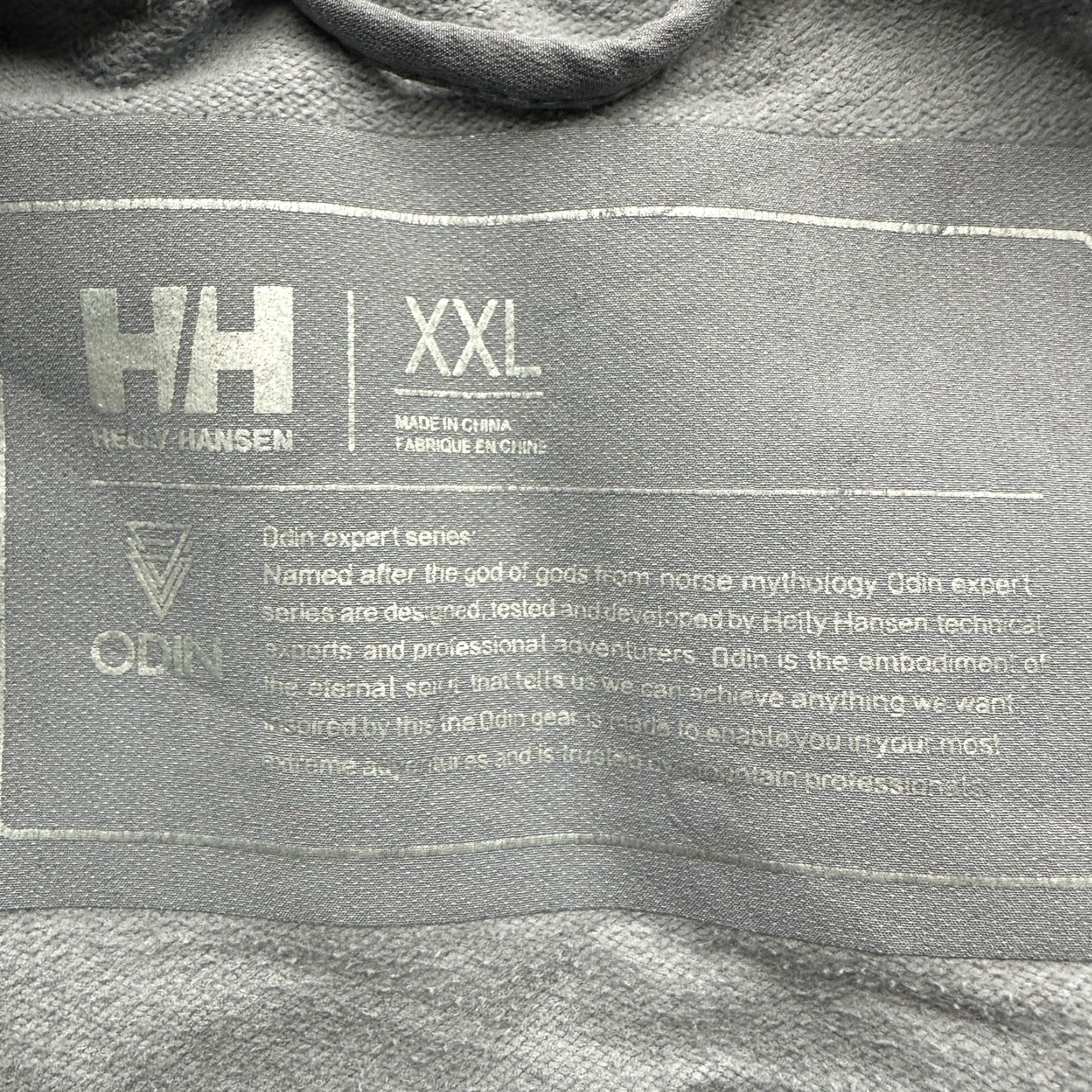 Helly Hansen VINTAGE? No. Helly Hanson Odin Expert Series Softshell Full Zip Gray Jacket Mens 2XL Logo Zip Pockets Size US XXL / EU 58 / 5 - 3 Thumbnail