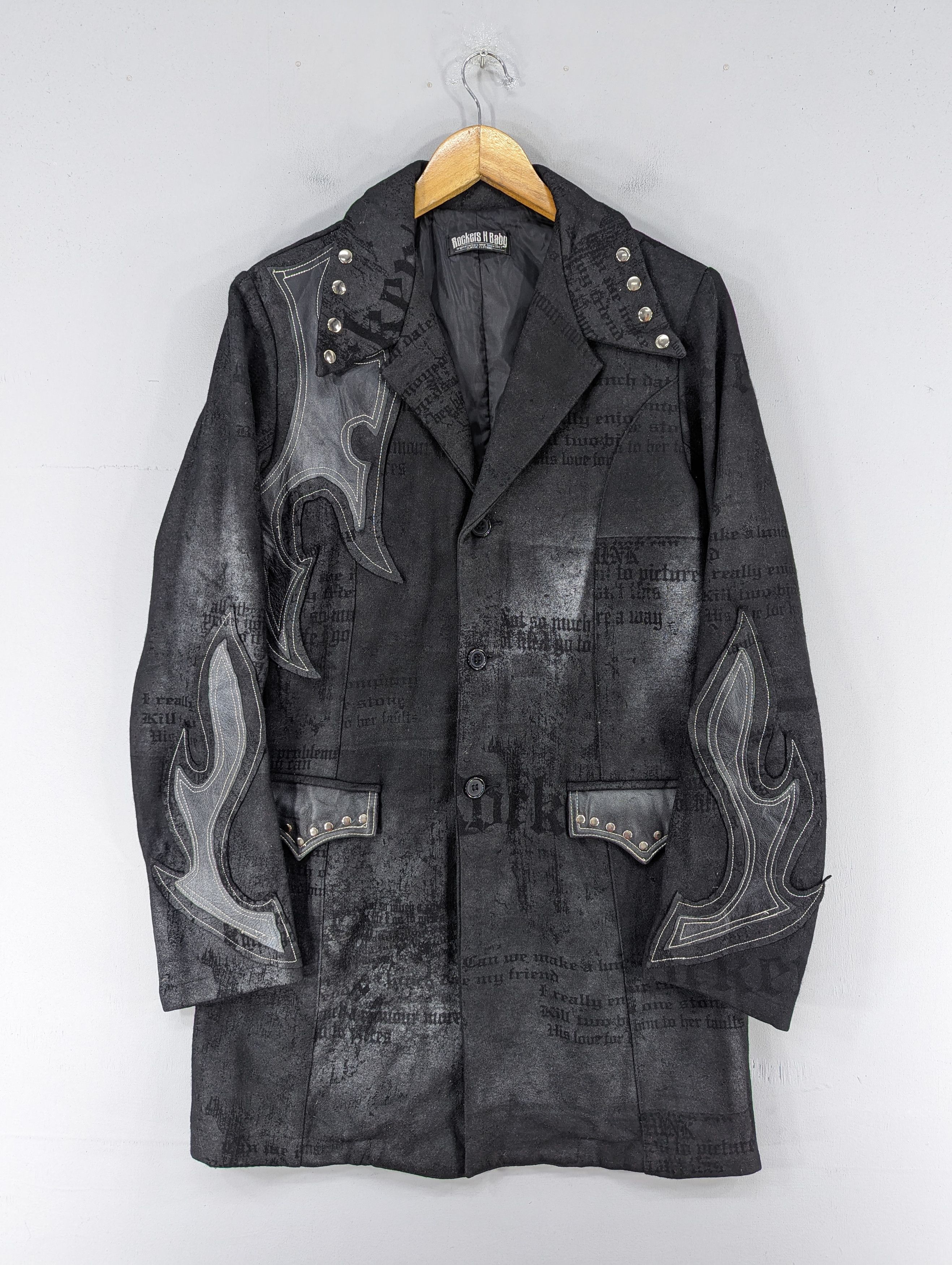 Vintage Rockers H Baby Punk Style Coat Jacket
