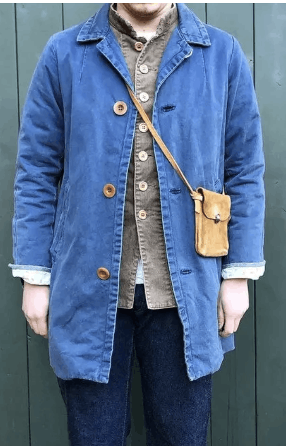 Visvim SS14 Mies Coat Indigo Blue Size US M / EU 48-50 / 2 - 1 Thumbnail