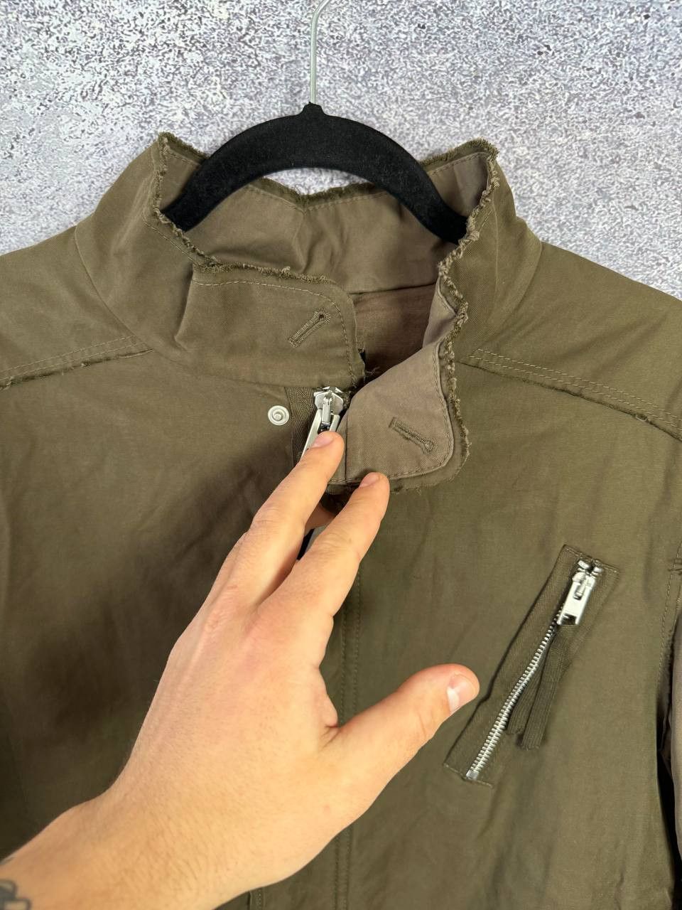 Allsaints AllSaints Green Utility Logan Jacket/Parka Japanese Cloth M Size US M / EU 48-50 / 2 - 14 Thumbnail