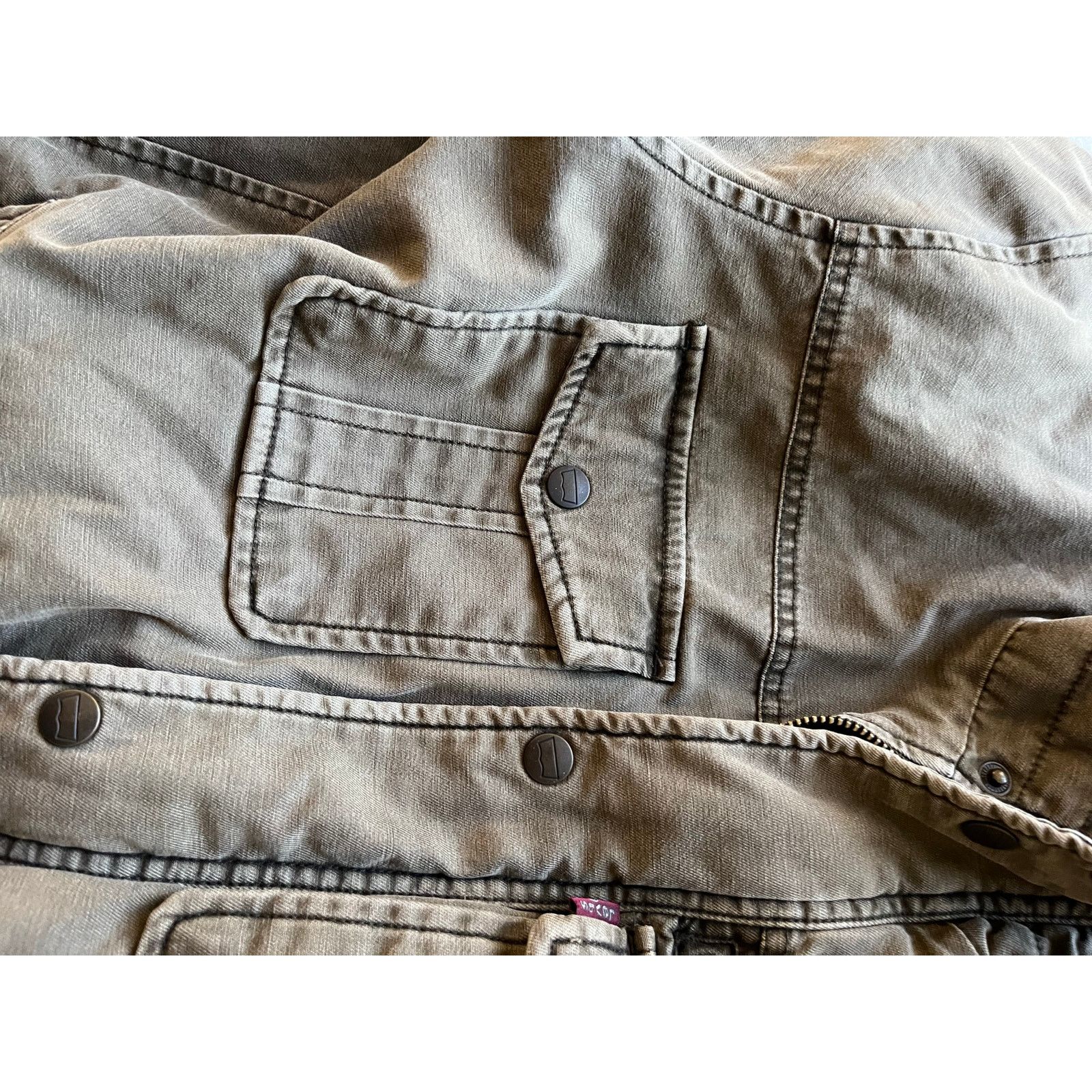 Levi's Vintage Levi's Workwear Jacket s Red Tab Brown Zip Snap Size US S / EU 44-46 / 1 - 2 Thumbnail