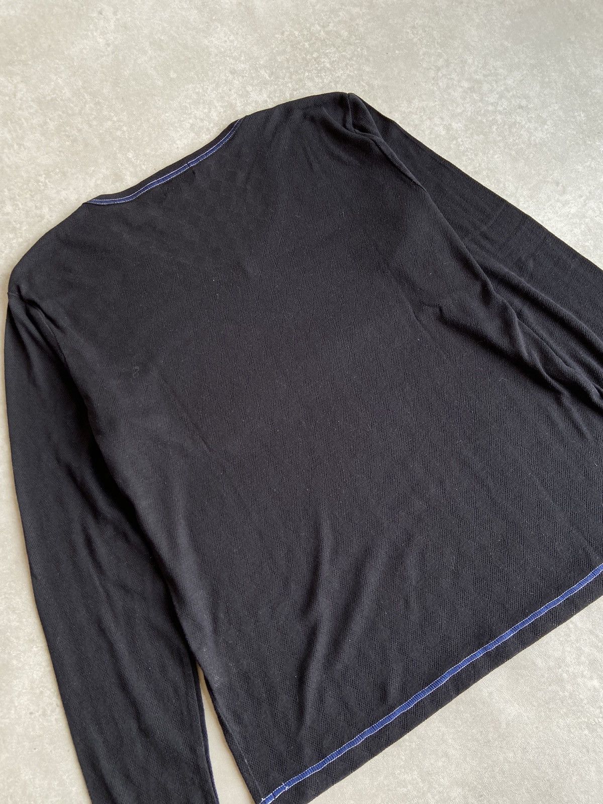 If Six Was Nine × Japanese Brand × Takeo Kikuchi TAKEO KIKUCHI RECTANGLE PATTERN LONG SLEEVE #616-39684 Size US L / EU 52-54 / 3 - 8 Thumbnail