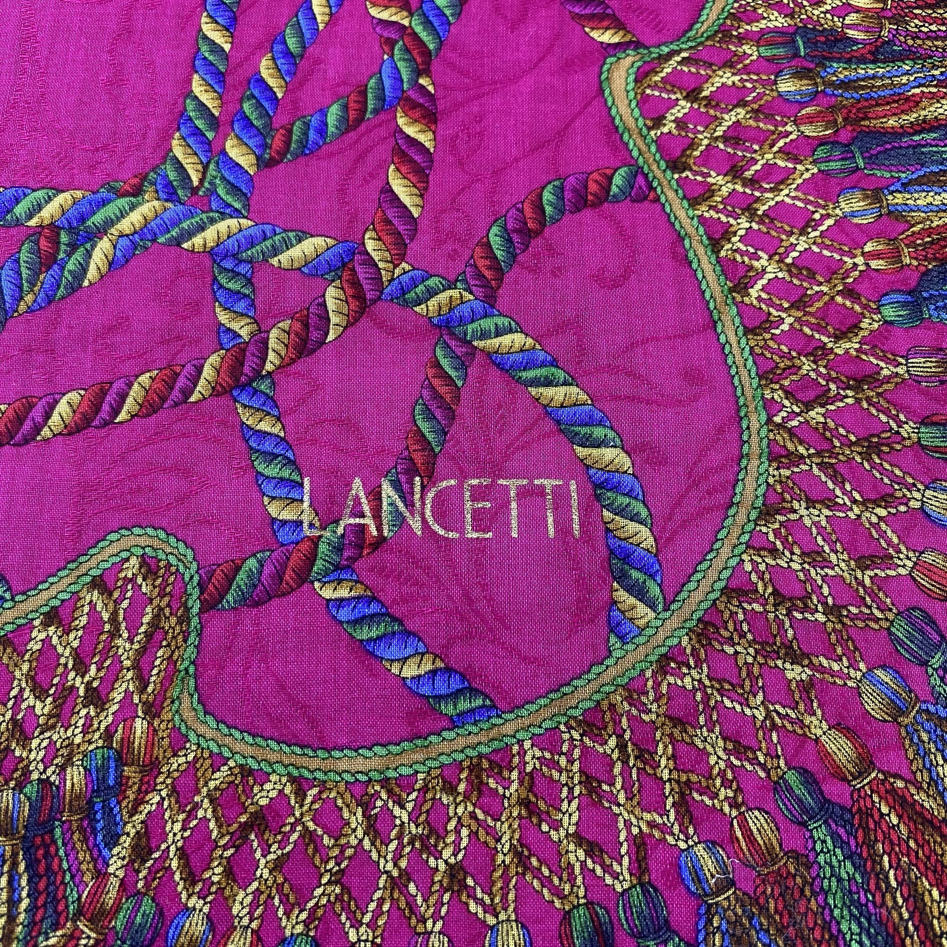 Lui di Lancetti lancetti bandana handkerchief neckerchief -B885 Size ONE SIZE - 5 Thumbnail