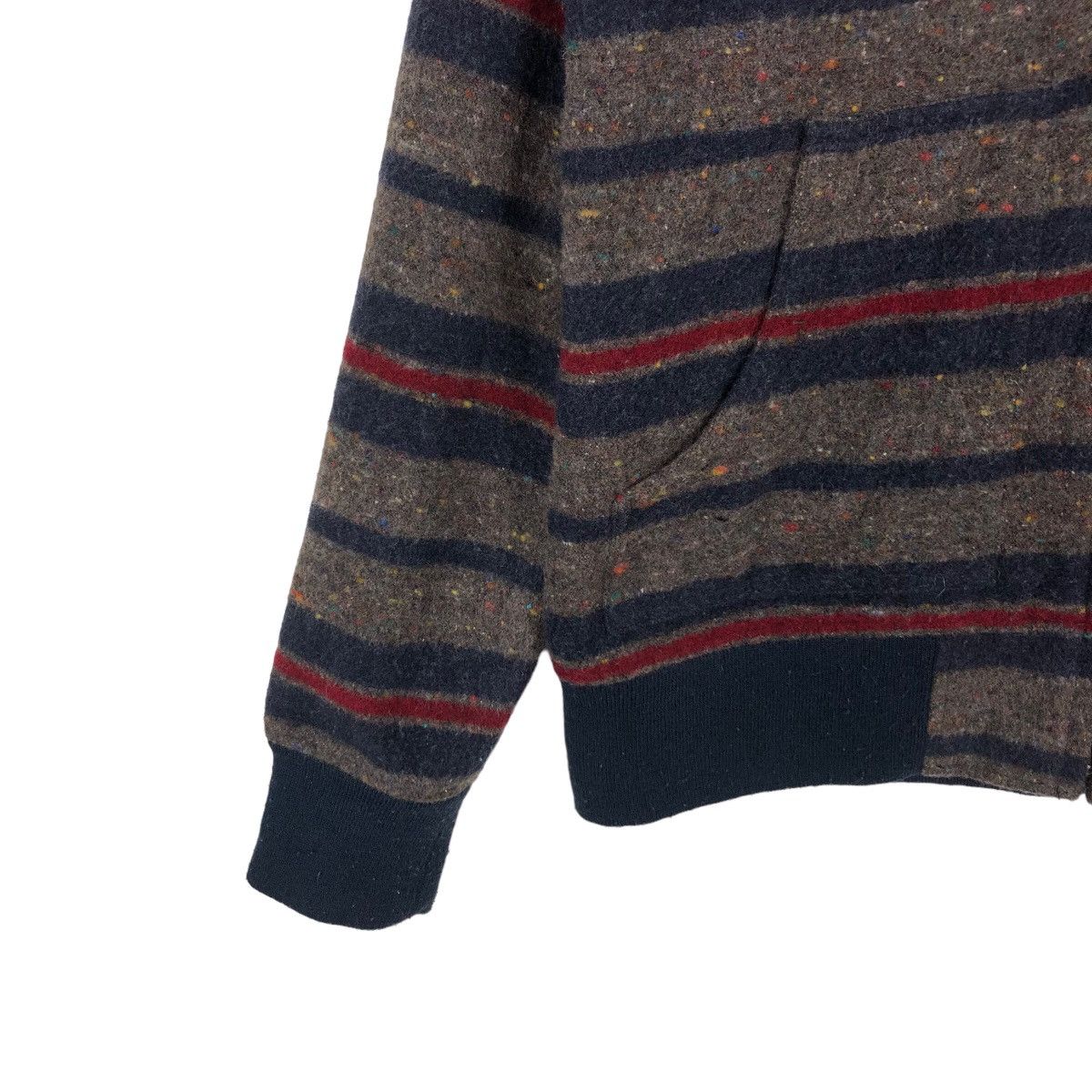 Issey Miyake VINTAGE STRIPED HOODIE PTTP JAPAN ISSEY MIYAKE DESIGN Size US M / EU 48-50 / 2 - 3 Thumbnail