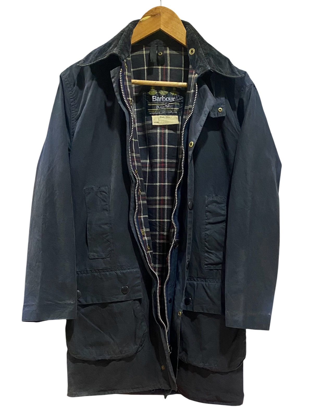 Barbour Barbour Border Waxed Cotton 81cm/32 in Lining Quilted Size US S / EU 44-46 / 1 - 3 Thumbnail