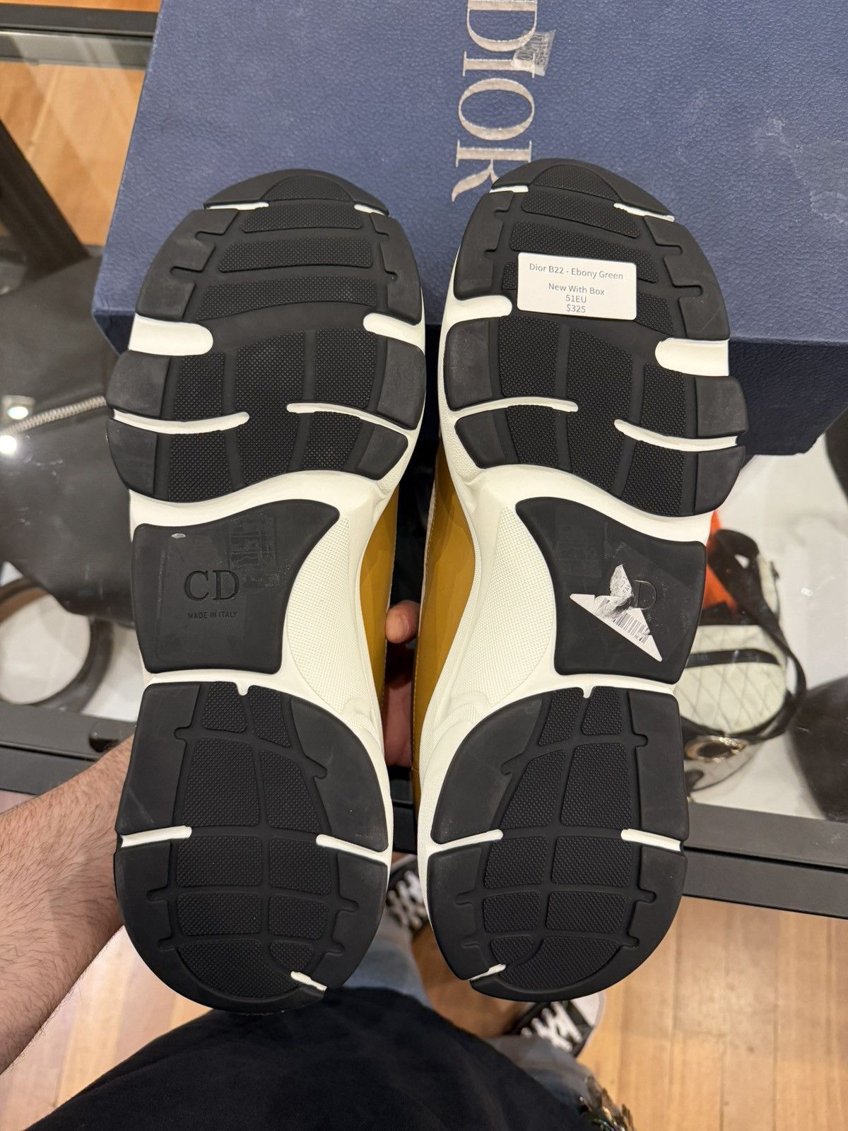 Dior Dior B22 - Ebony Green Size US 15 / EU 48 - 6 Thumbnail