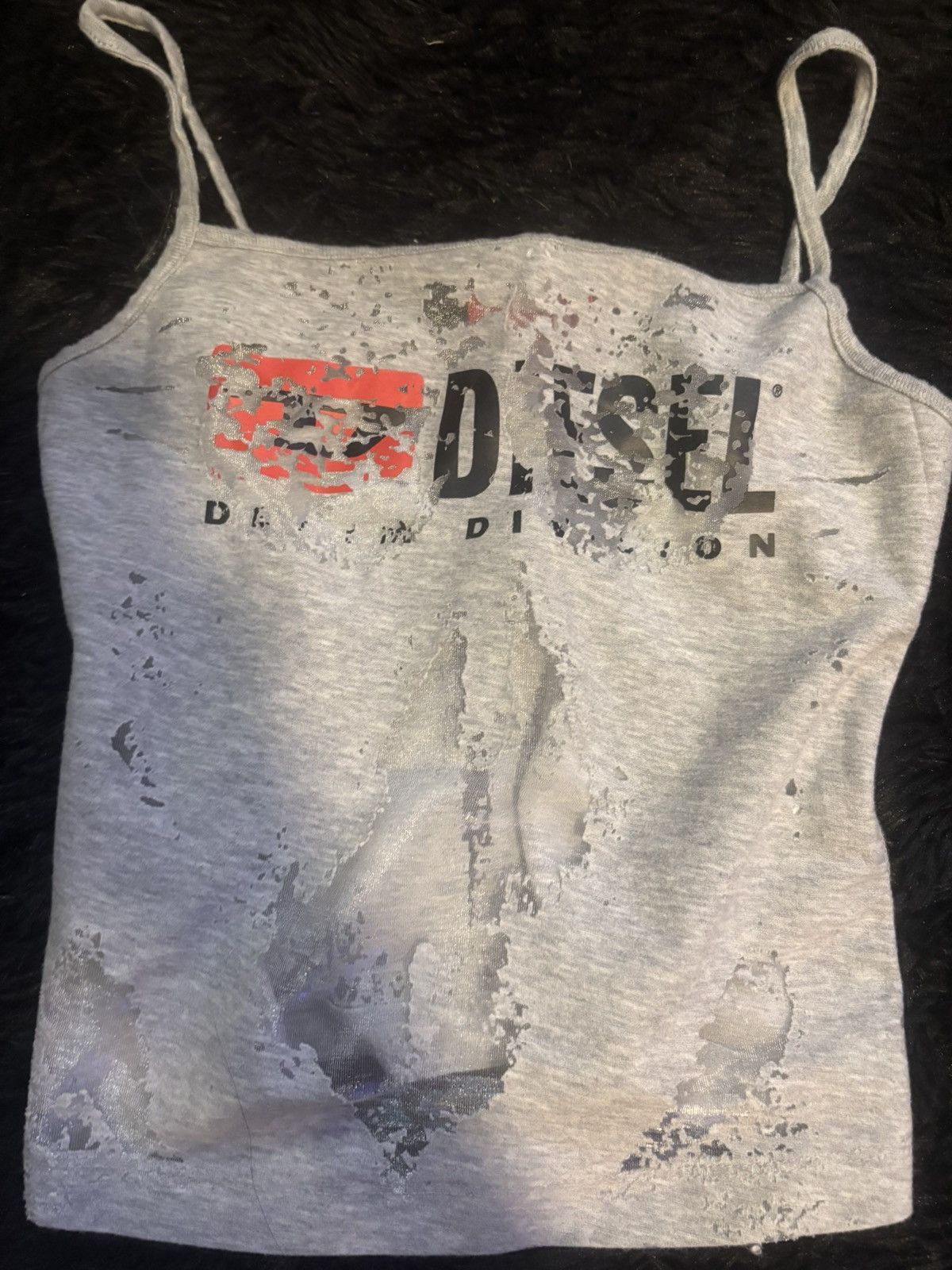 Diesel diesel distressed tanktop Size XS / US 0-2 / IT 36-38 - 1 Thumbnail
