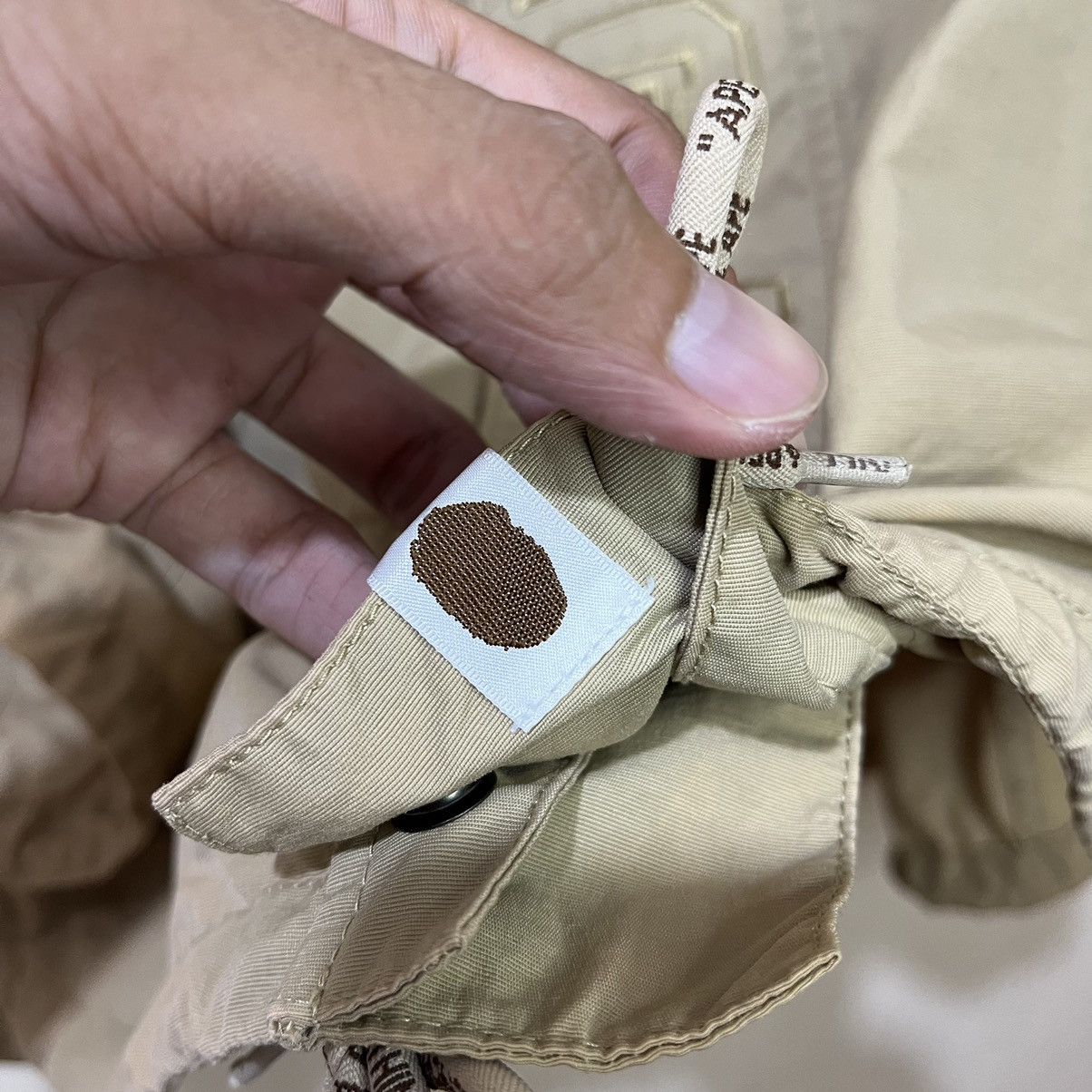 Bape Rare Bape Nylon Poncho Jacket Size ONE SIZE - 22 Thumbnail