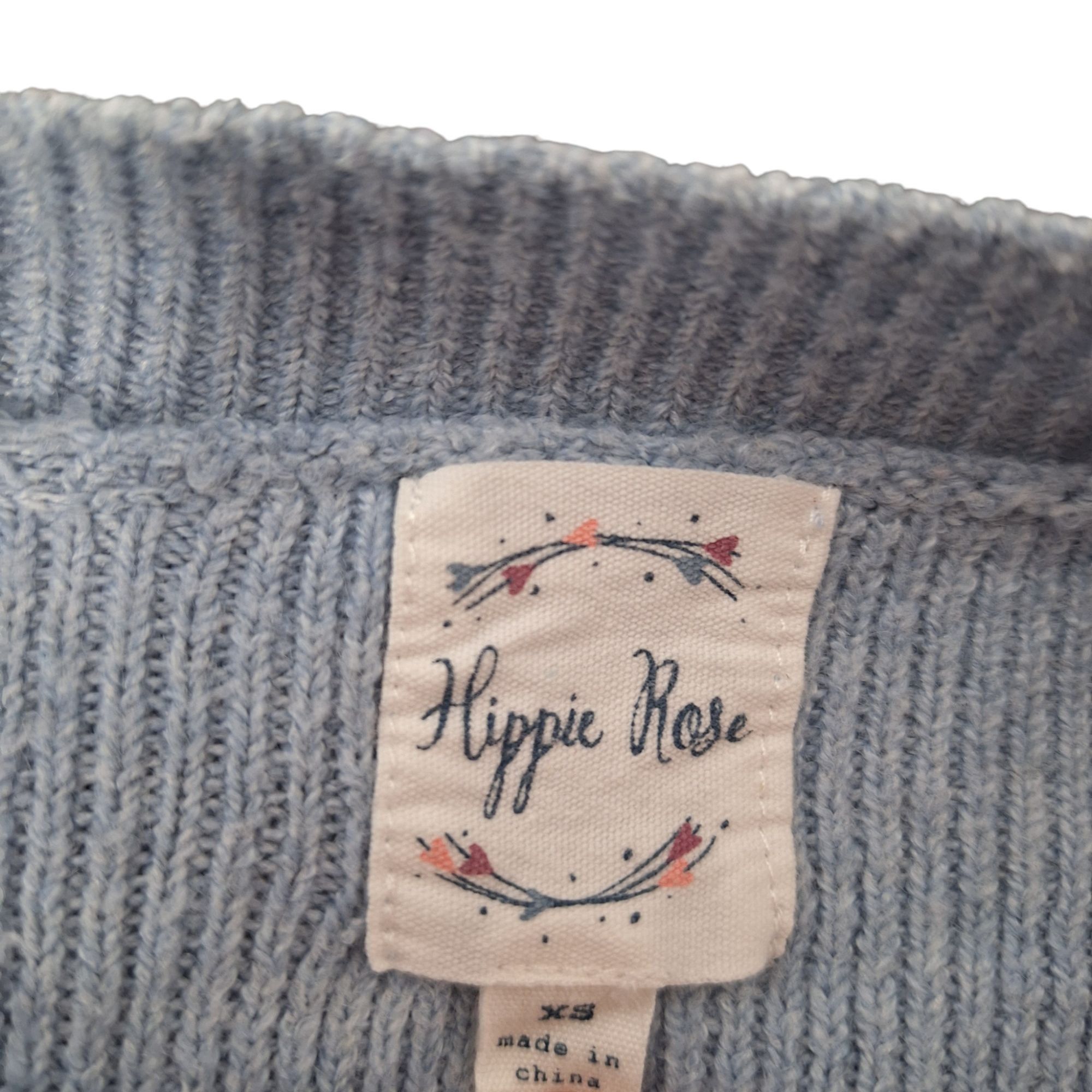 Other Hippie Rose Cream Cable Knit Sweater XS Batwing Oversized Co Size XS / US 0-2 / IT 36-38 - 4 Thumbnail