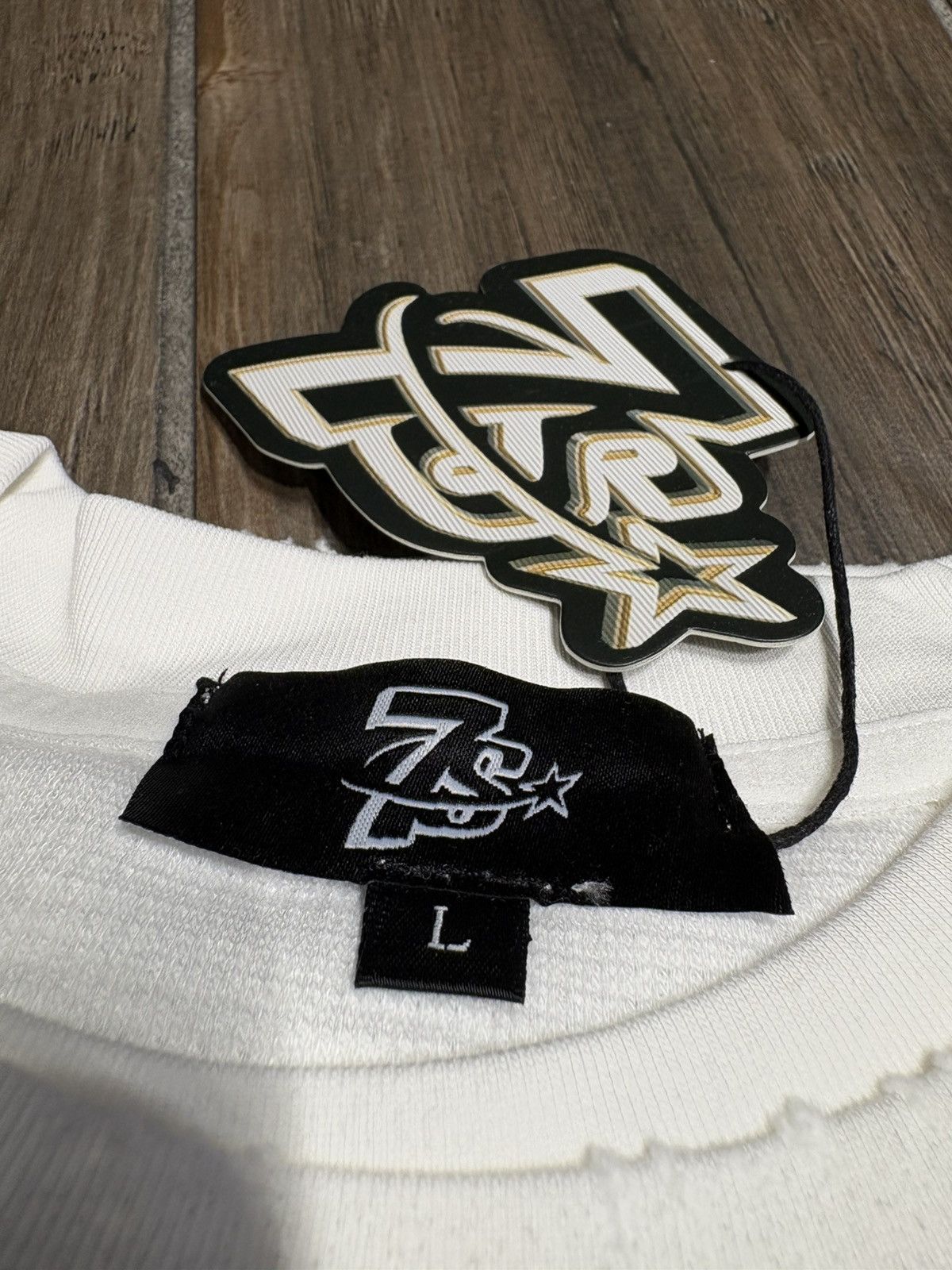 TRIPLE SEVENS Triple Sevens Trade War L/S Tee White Size US M / EU 48-50 / 2 - 4 Thumbnail