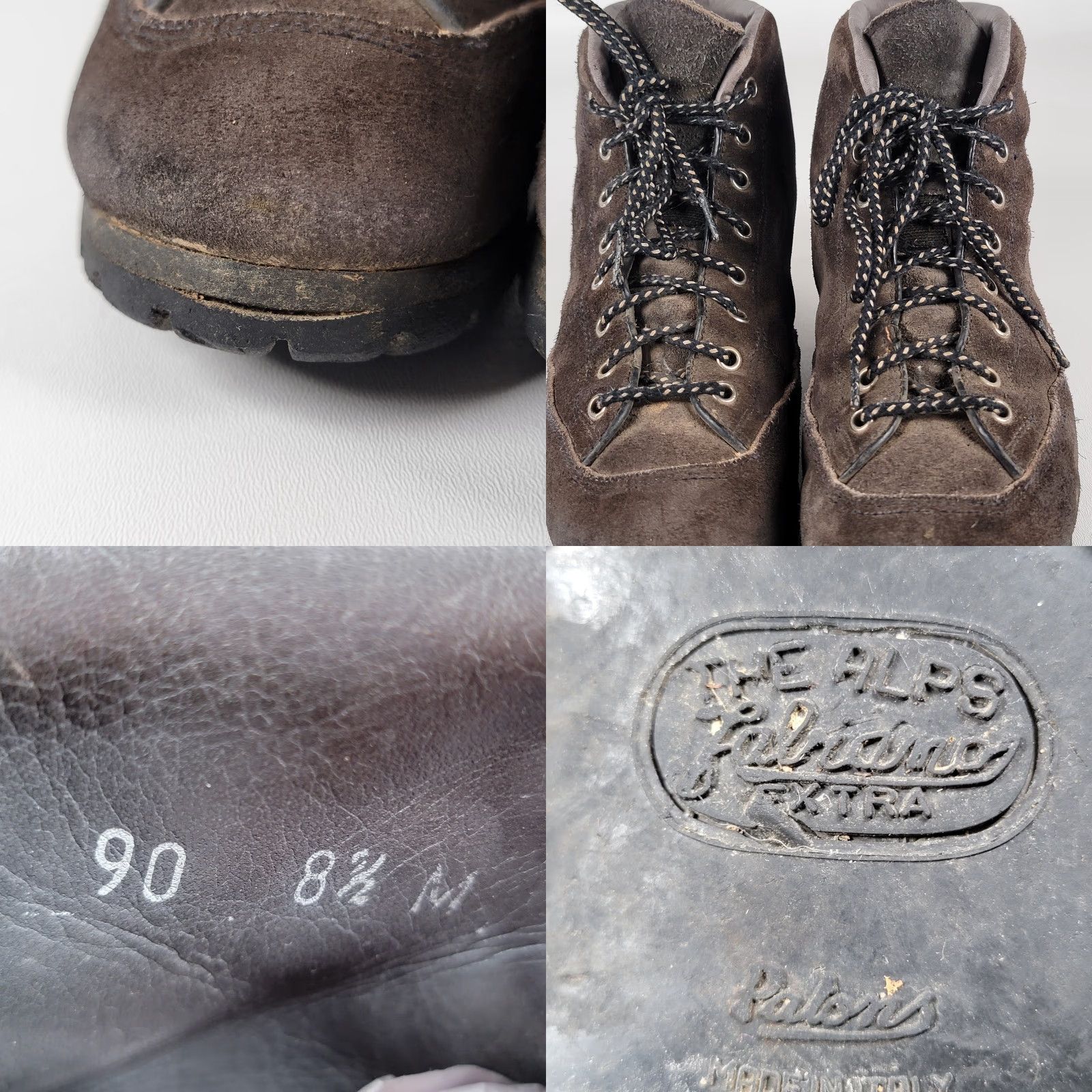 Vintage VINTAGE ALPS MOUNTAINEERING Hiking Boots Brown Suede Leather Upper Composite Toe 8.5 M Men’s Shoes Boots Size US 9 / EU 42 - 9 Thumbnail