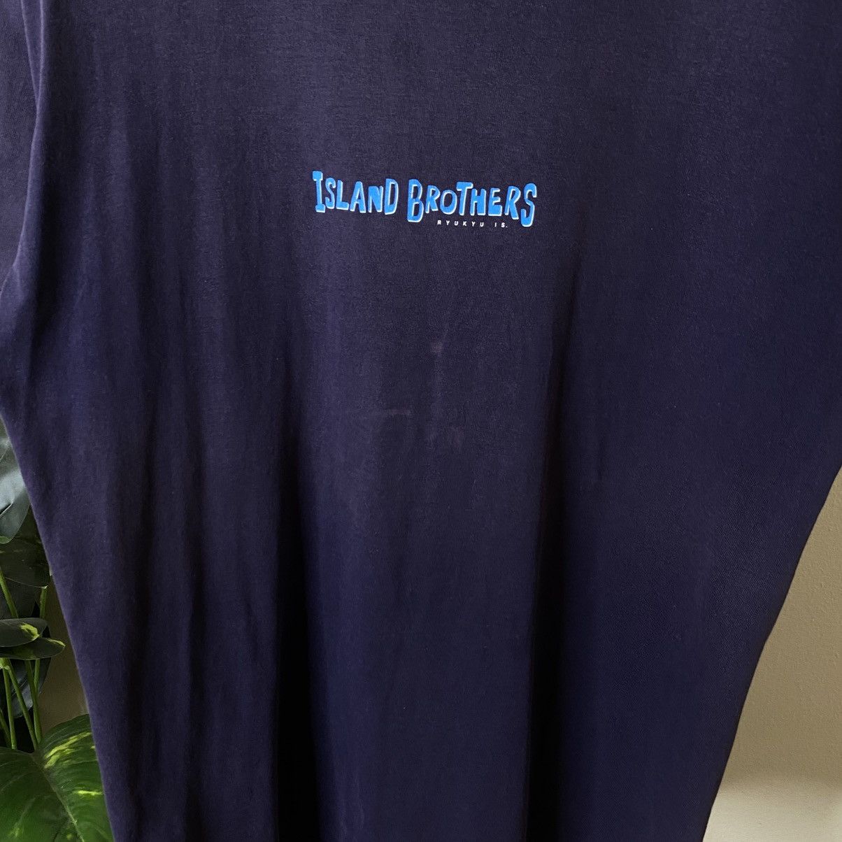 Vintage 1990s Island Brothers Surfboards Sunfaded T Shirt Surfing Size US L / EU 52-54 / 3 - 8 Thumbnail