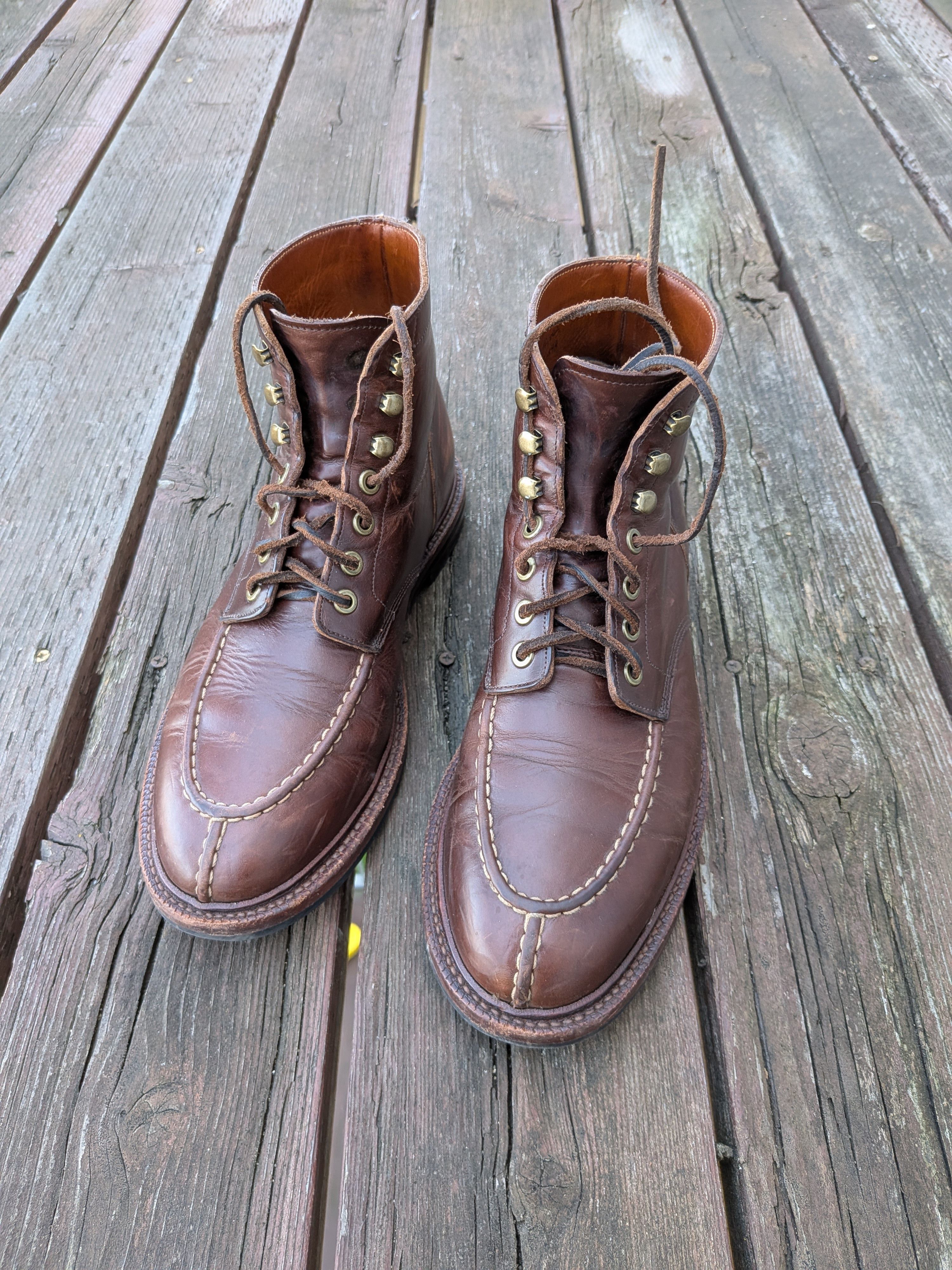 Grant Stone Grant Stone Ottawa boot in Crimson Chromexcel Size US 9.5 / EU 42-43 - 1 Thumbnail