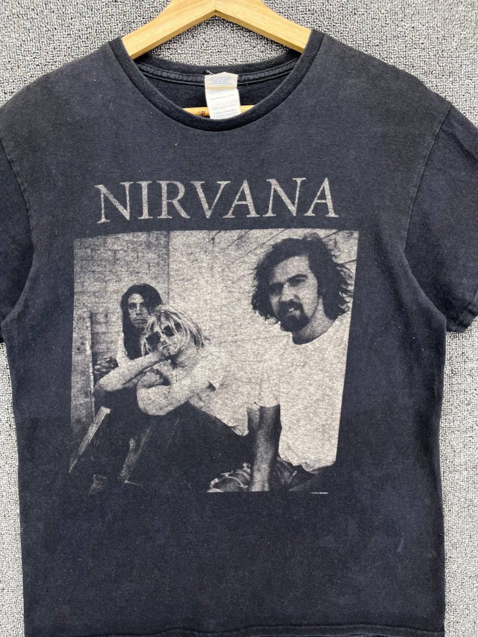 Band Tees Vintage Nirvana Line Up Punk Rock Band Tees T Shirts Size US M / EU 48-50 / 2 - 5 Thumbnail