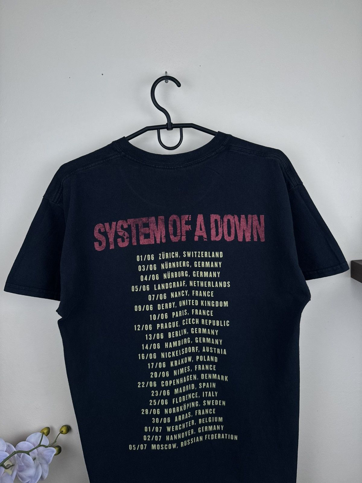 Other Vintage System of a Down T shirt 2017 Black Sz L Rock Black Size US L / EU 52-54 / 3 - 17 Thumbnail