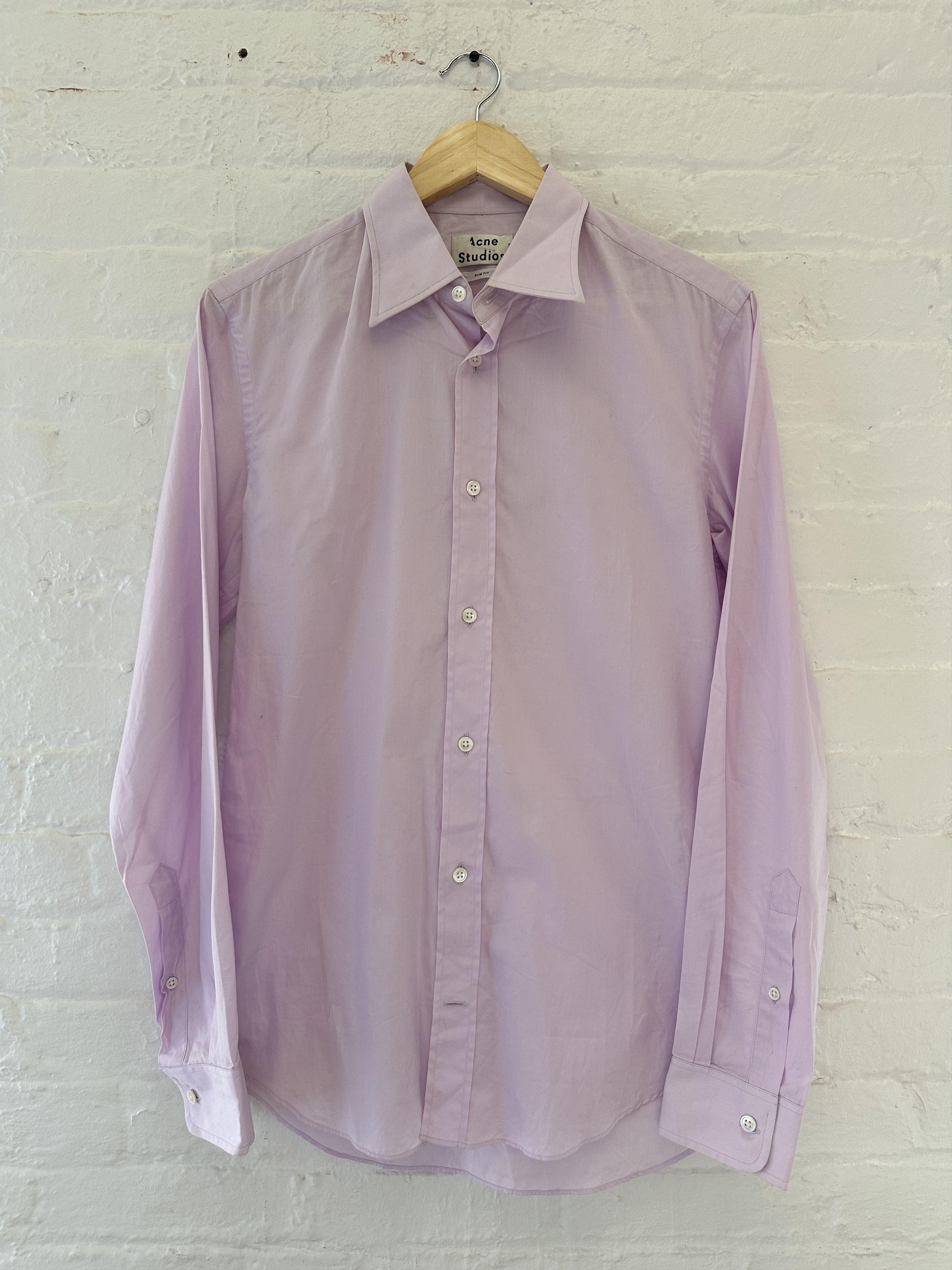 Acne Studios Acne Studios Button Up Shirt Size US S / EU 44-46 / 1 - 1 Thumbnail