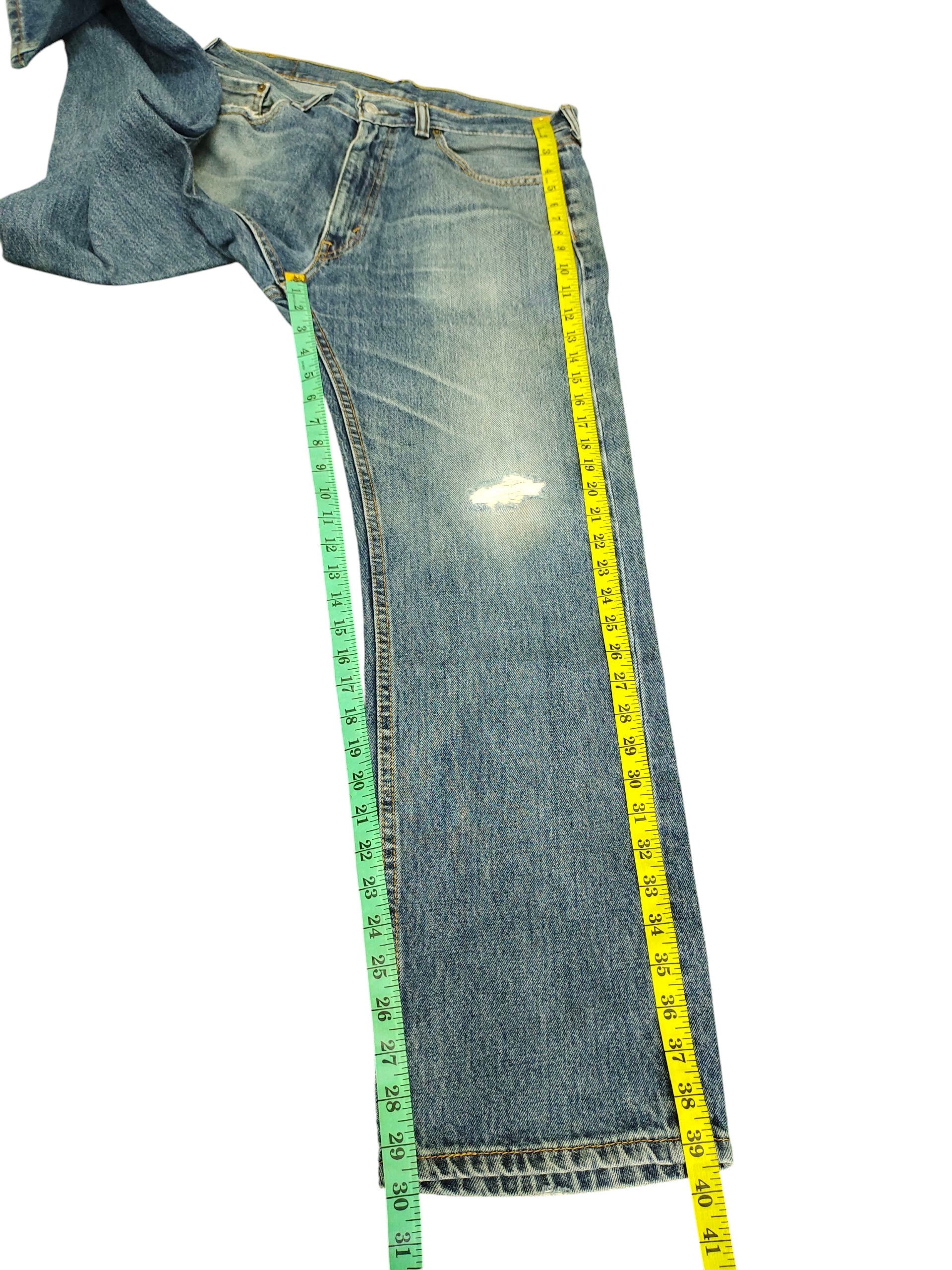Kapital Vintage Levis 505 Sand Wash Clawmark Distress Denim Jeans Size US 33 - 16 Thumbnail