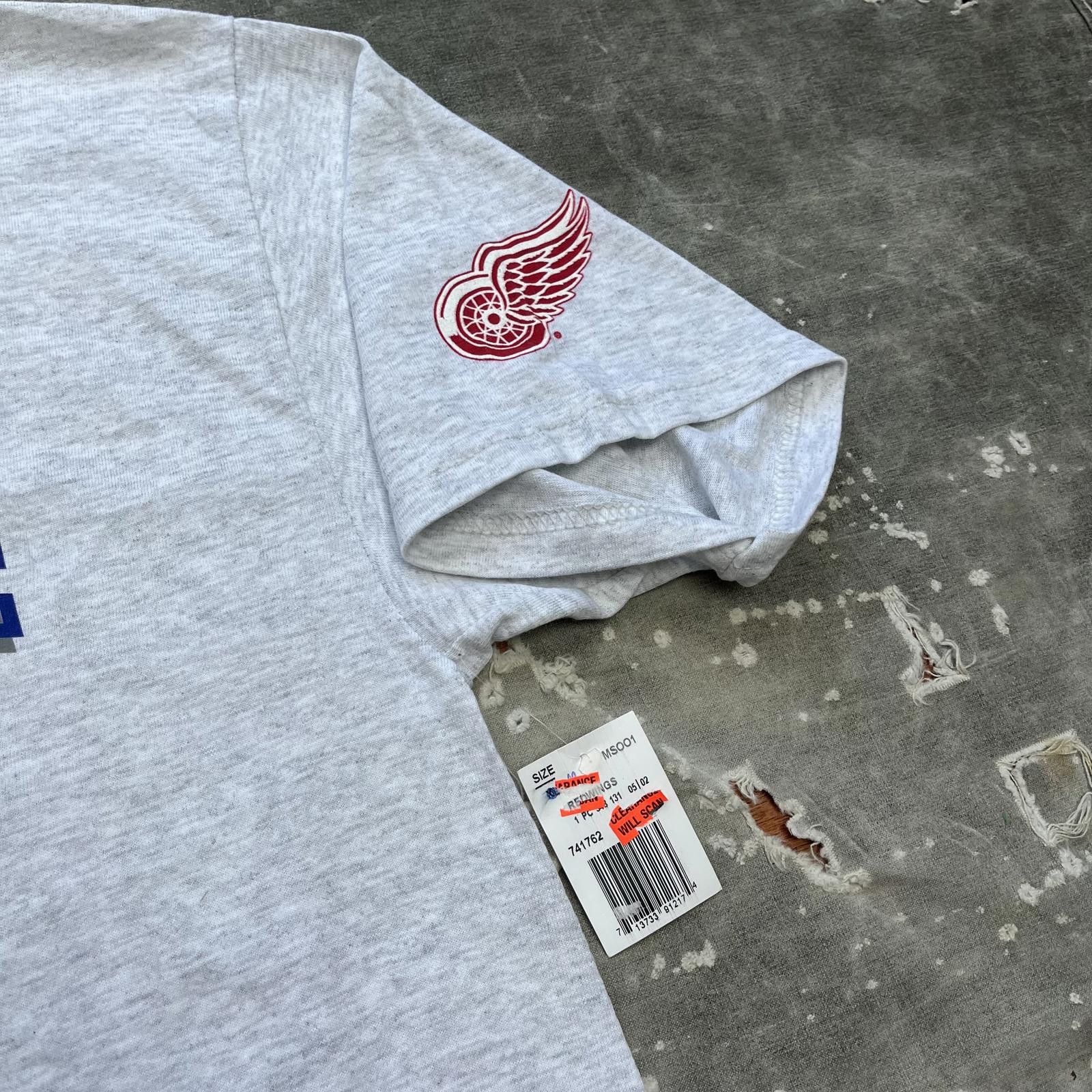 NHL × Vintage Vintage Y2K New With Tags Detroit Red Wings Stanley Cup Tee Size US M / EU 48-50 / 2 - 2 Thumbnail