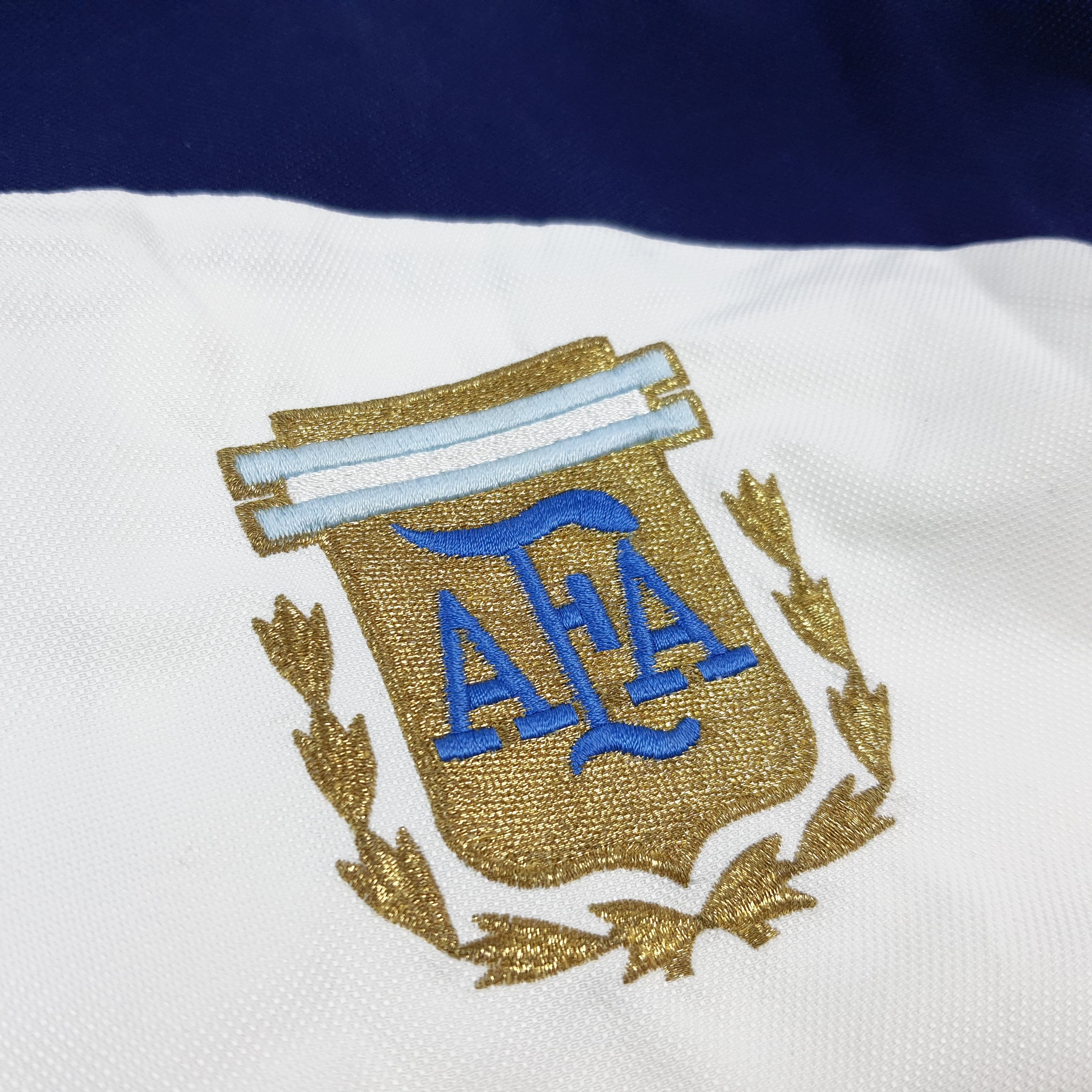 Adidas Vintage 2002 Argentina AFA Adidas Training Jacket C306N3 Size US XL / EU 56 / 4 - 3 Thumbnail
