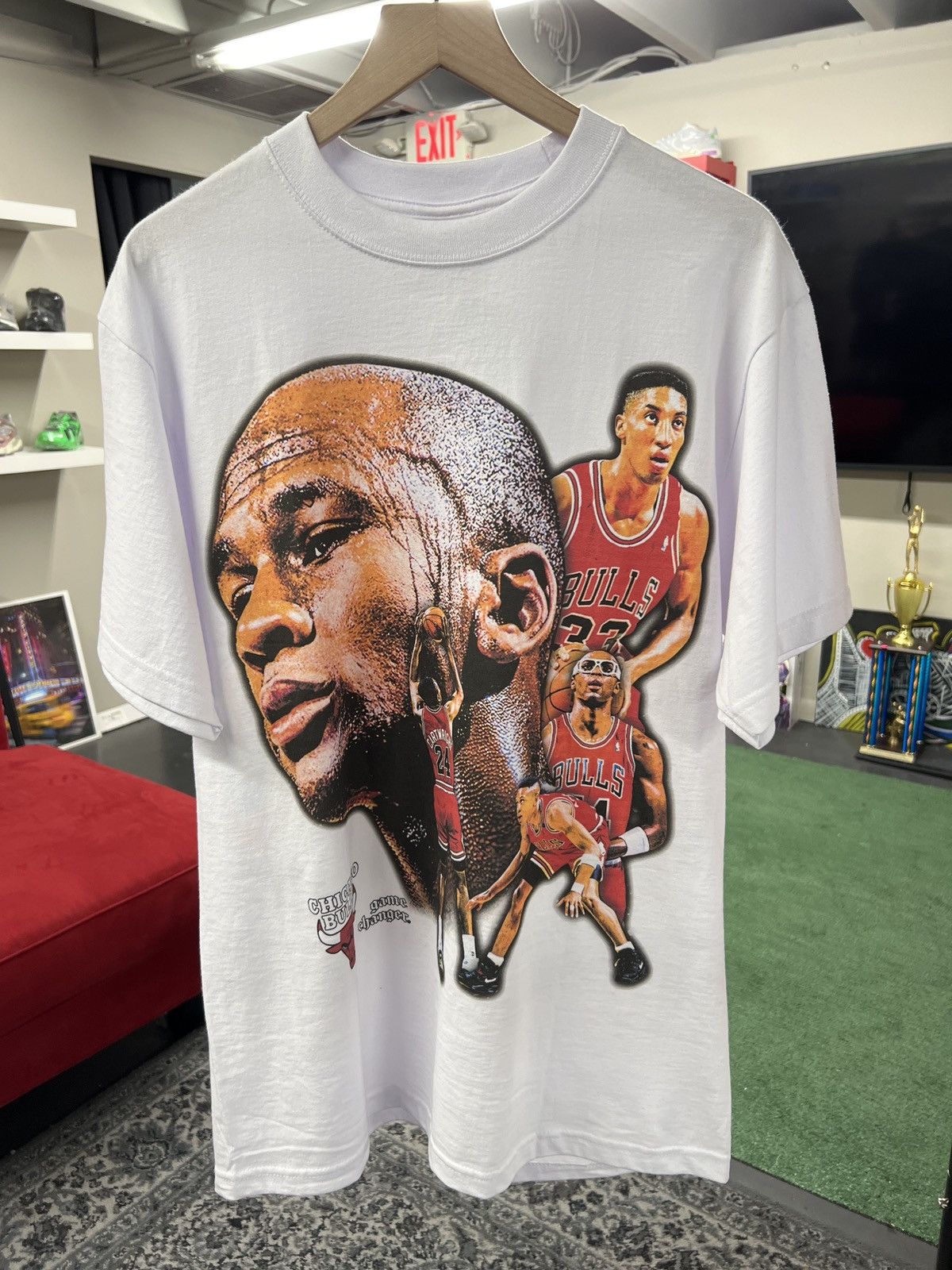 Other Game Changer Chicago Bulls Tee White Size US L / EU 52-54 / 3 - 1 Thumbnail
