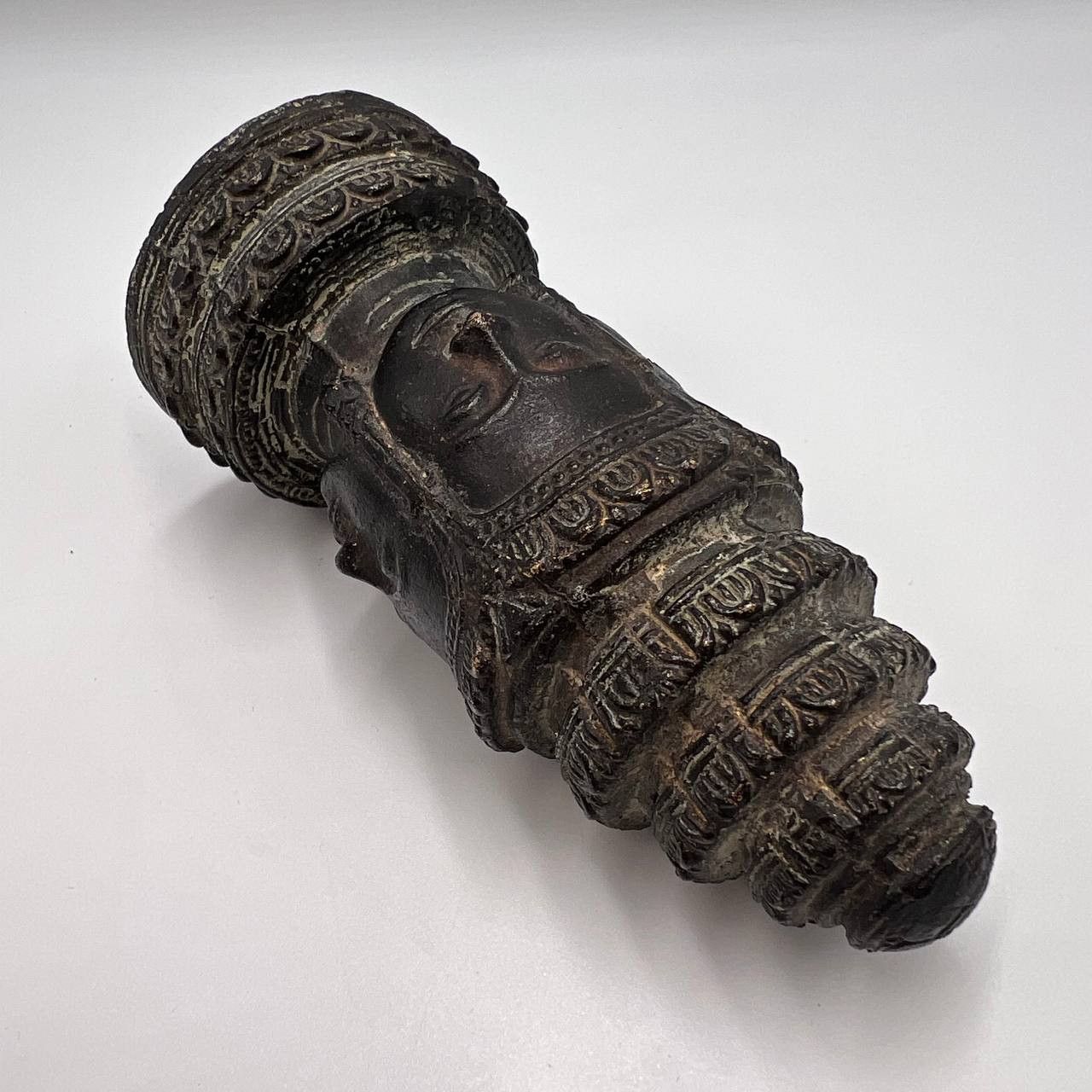 Vintage Vintage Buddha Figure Shiva Head Statue Buddhism Art Bronze Size ONE SIZE - 2 Thumbnail