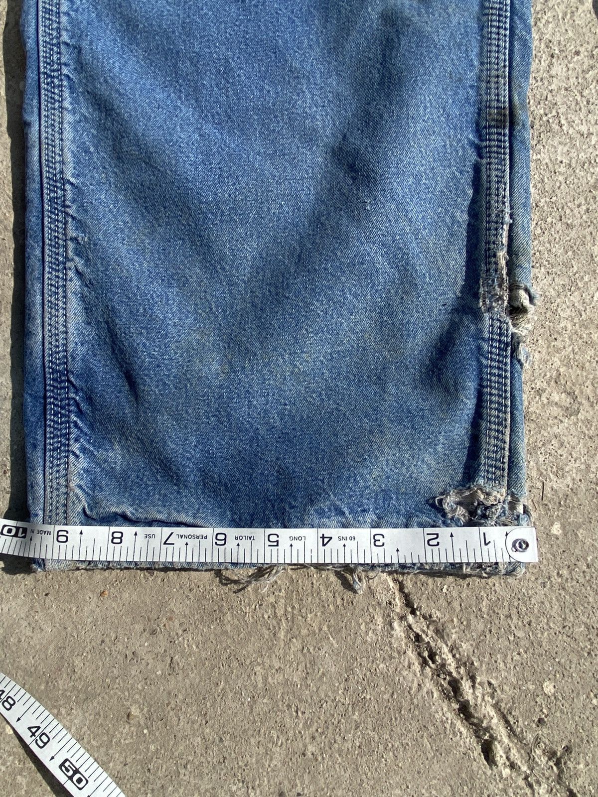 Carhartt Crazy Vintage Carhartt Thrashed Flannel Lined Pant Size US 38 / EU 54 - 6 Thumbnail