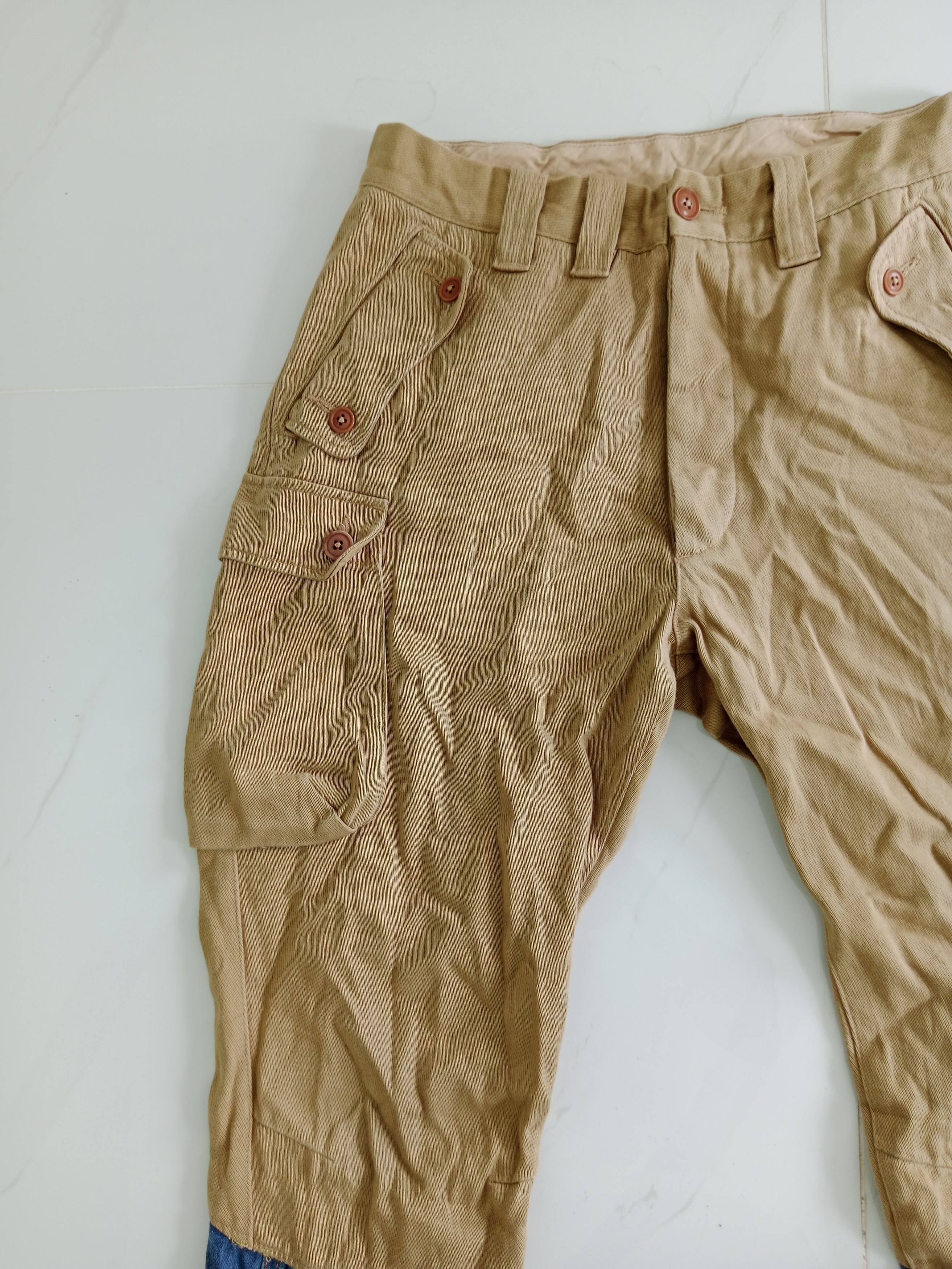 Other Vintage Japanese Brand Cropped Pants Side Pocket Size US 30 / EU 46 - 5 Thumbnail