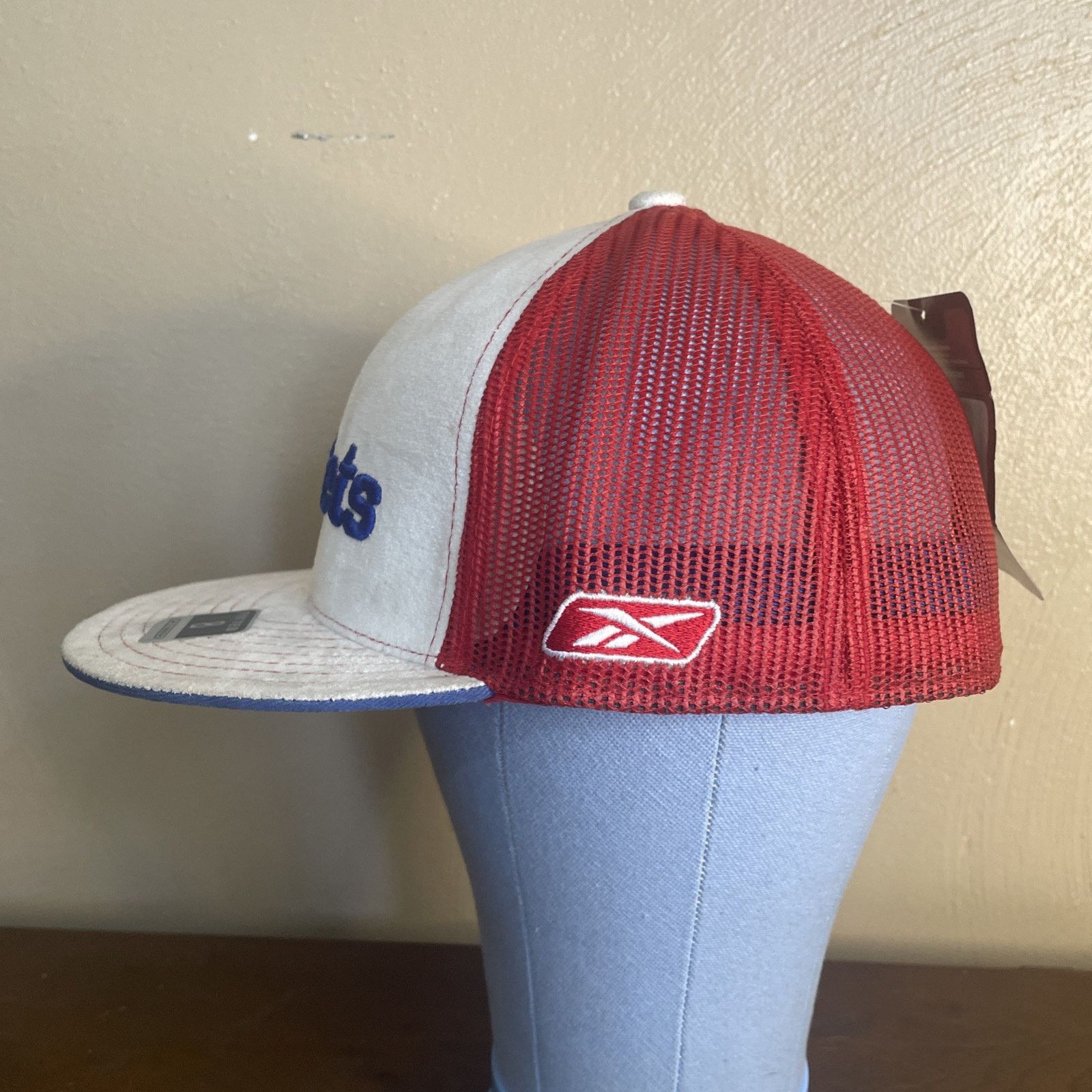 Reebok Vtg Washington Bullets Ftd Hat Sz 8 Hardwood Classic Suede Size US XXL / EU 58 / 5 - 6 Thumbnail