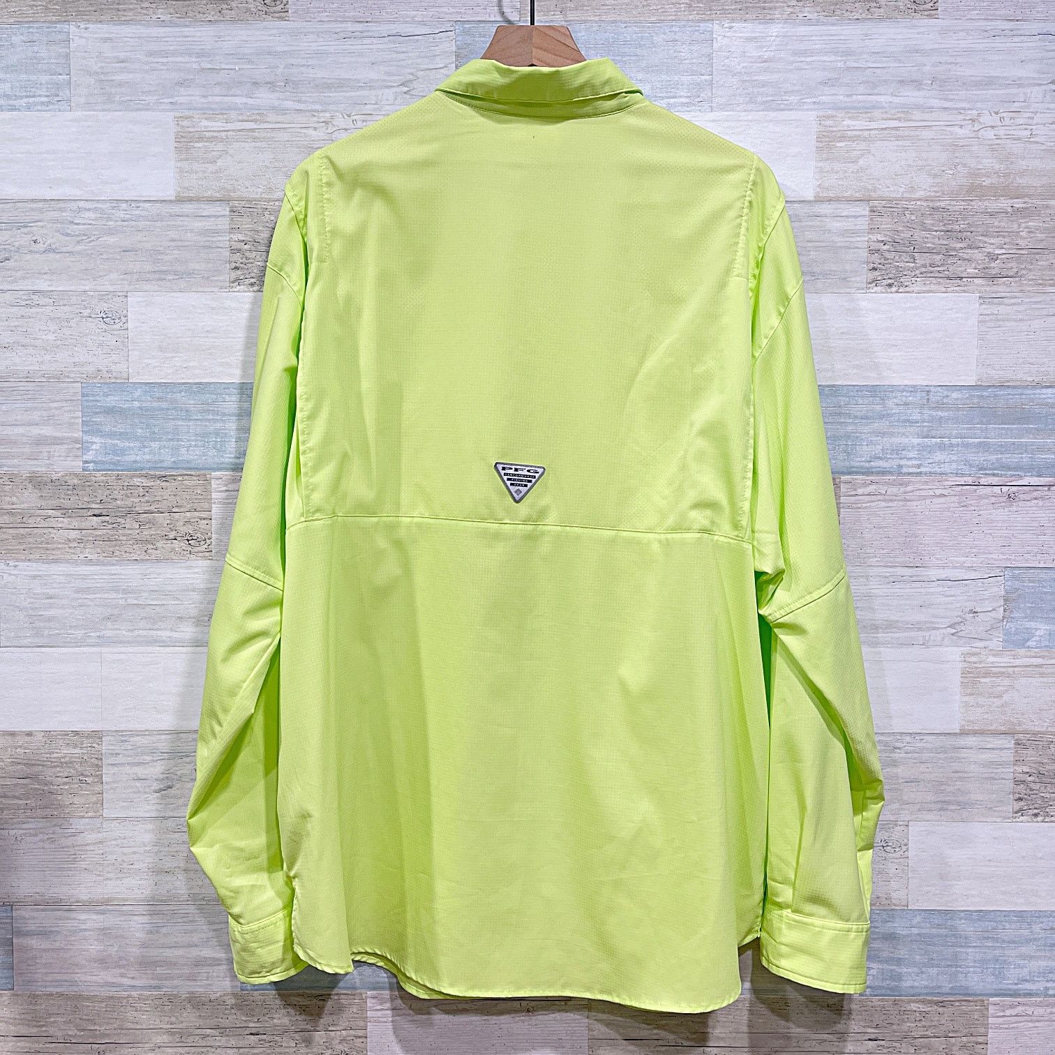 Columbia Columbia PFG Tamiami II Long Sleeve Fishing Shirt Neon XL Size US XL / EU 56 / 4 - 3 Thumbnail
