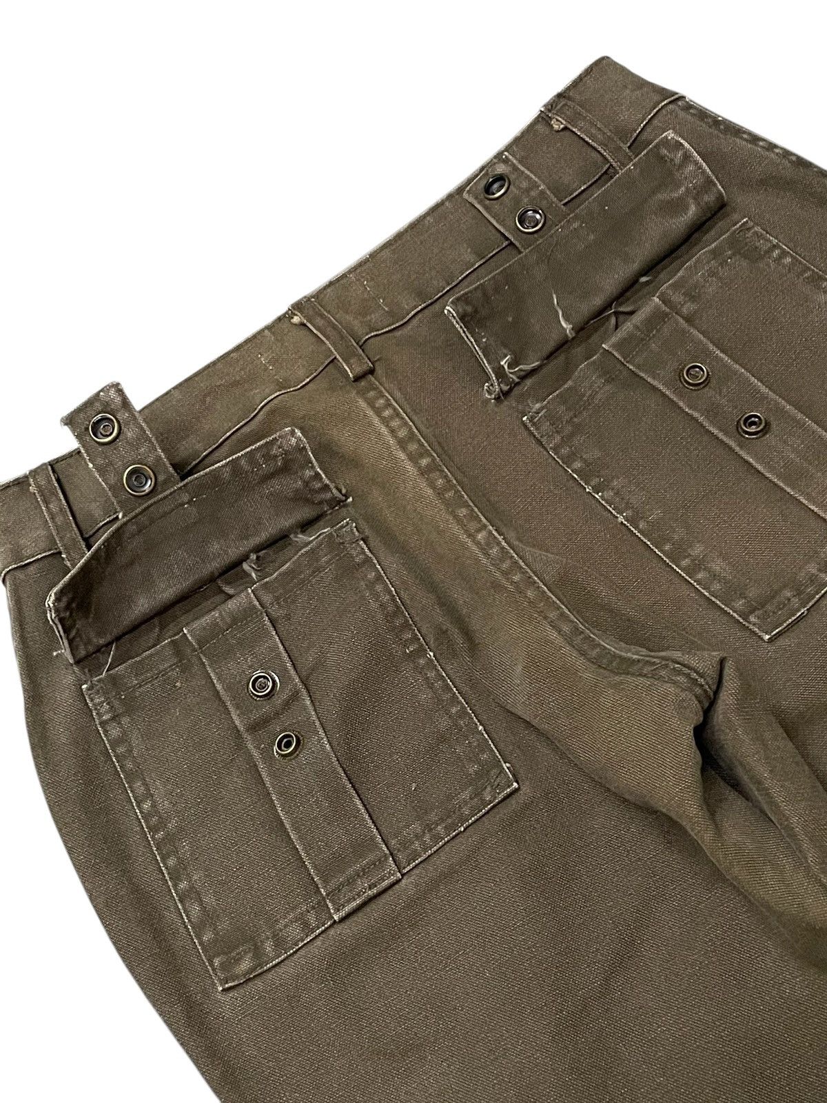 5351 POUR LES HOMMES × Le Grande Bleu (L.G.B.) Identity Japan gasmask 3D Pocket Faded Brown Pants Size US 28 / EU 44 - 18 Thumbnail
