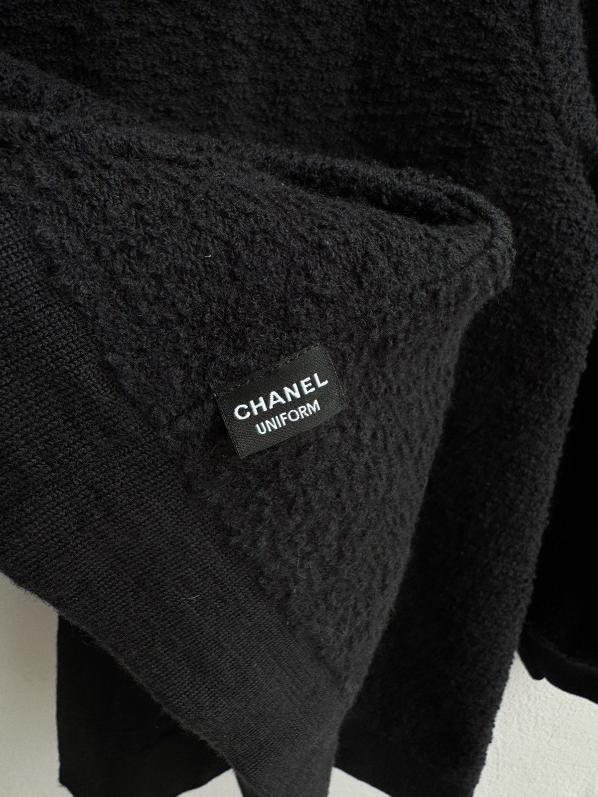 Chanel Chanel Wool Tweed Cardigan Button Up Size L / US 10 / IT 46 - 13 Thumbnail