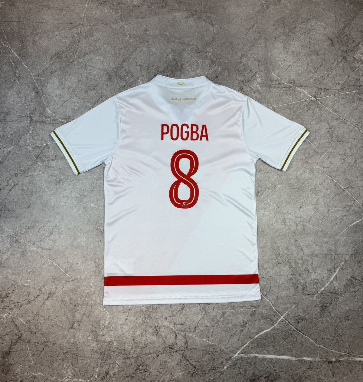 Vintage Maillot Domicile AS Monaco Pogba 2025/26 Enfant Size US M / EU 48-50 / 2 - 2 Thumbnail