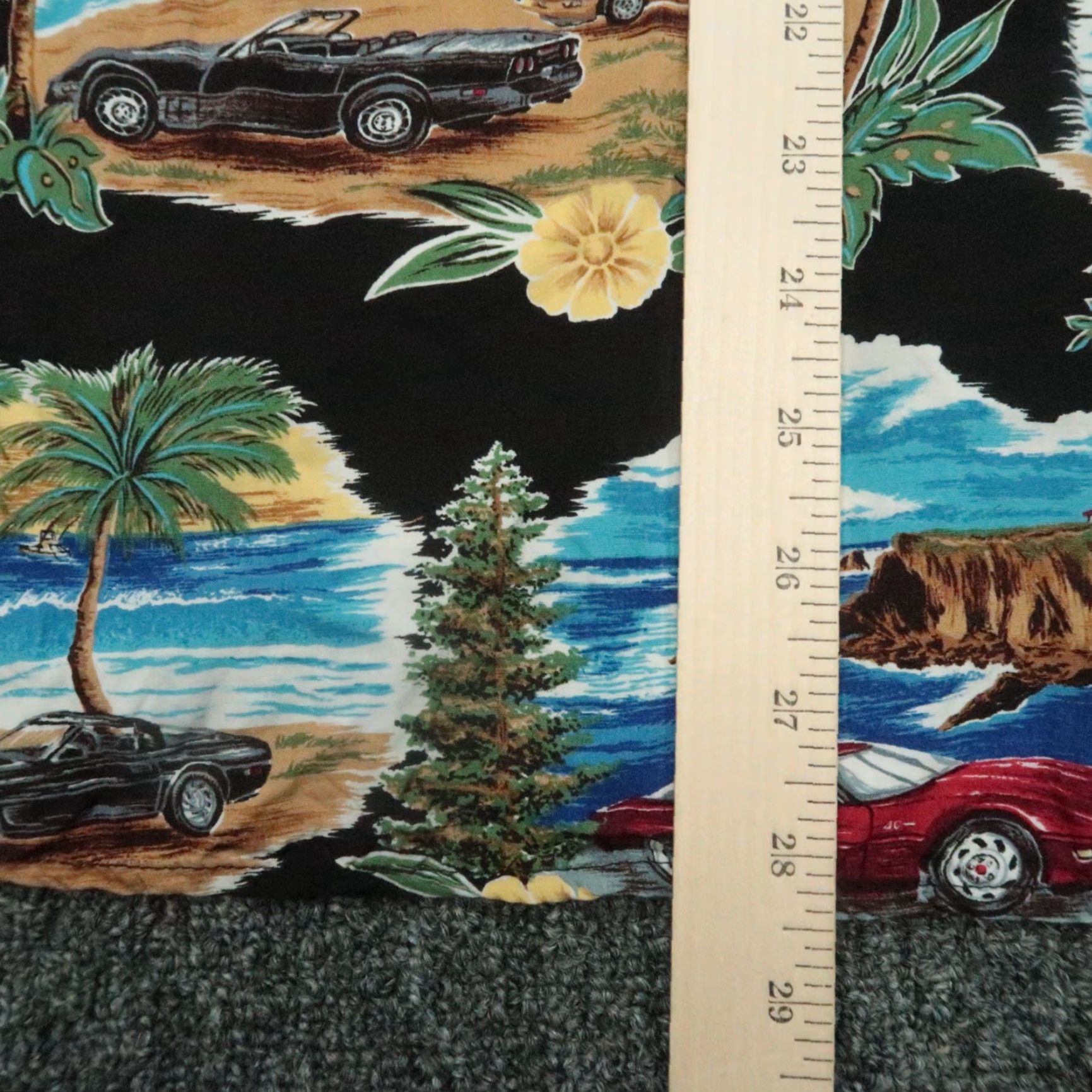 Reyn Spooner VINTAGE Reyn Spooner Shirt Mens XL Black Hawaiian Sports Cars USA Size US XL / EU 56 / 4 - 7 Thumbnail