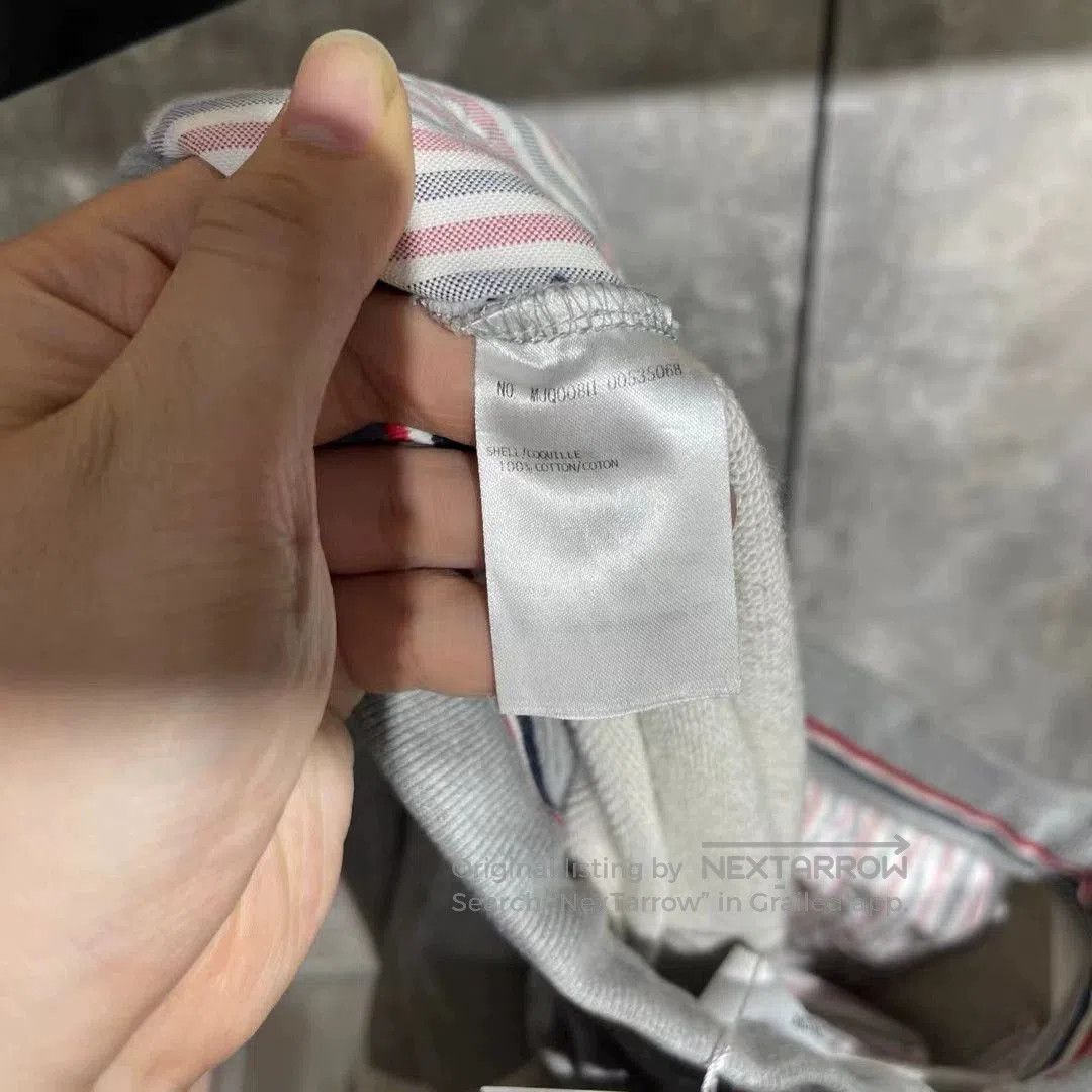 Thom Browne thom browne gray sweatpants with stripes. Size US 30 / EU 46 - 5 Thumbnail